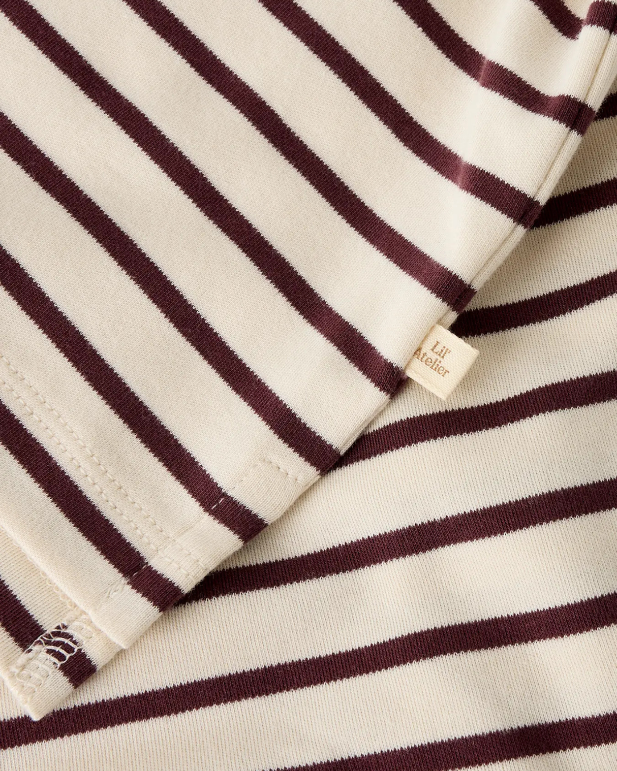 Offwhite - Turtledove - Lil'Atelier - Bluse - Striber - 13245354