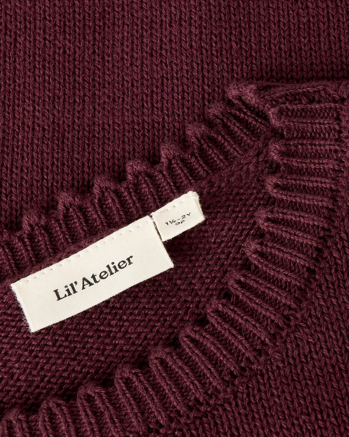 Lilla - Catawba Grape - Lil'Atelier - Top i strik - 13245381