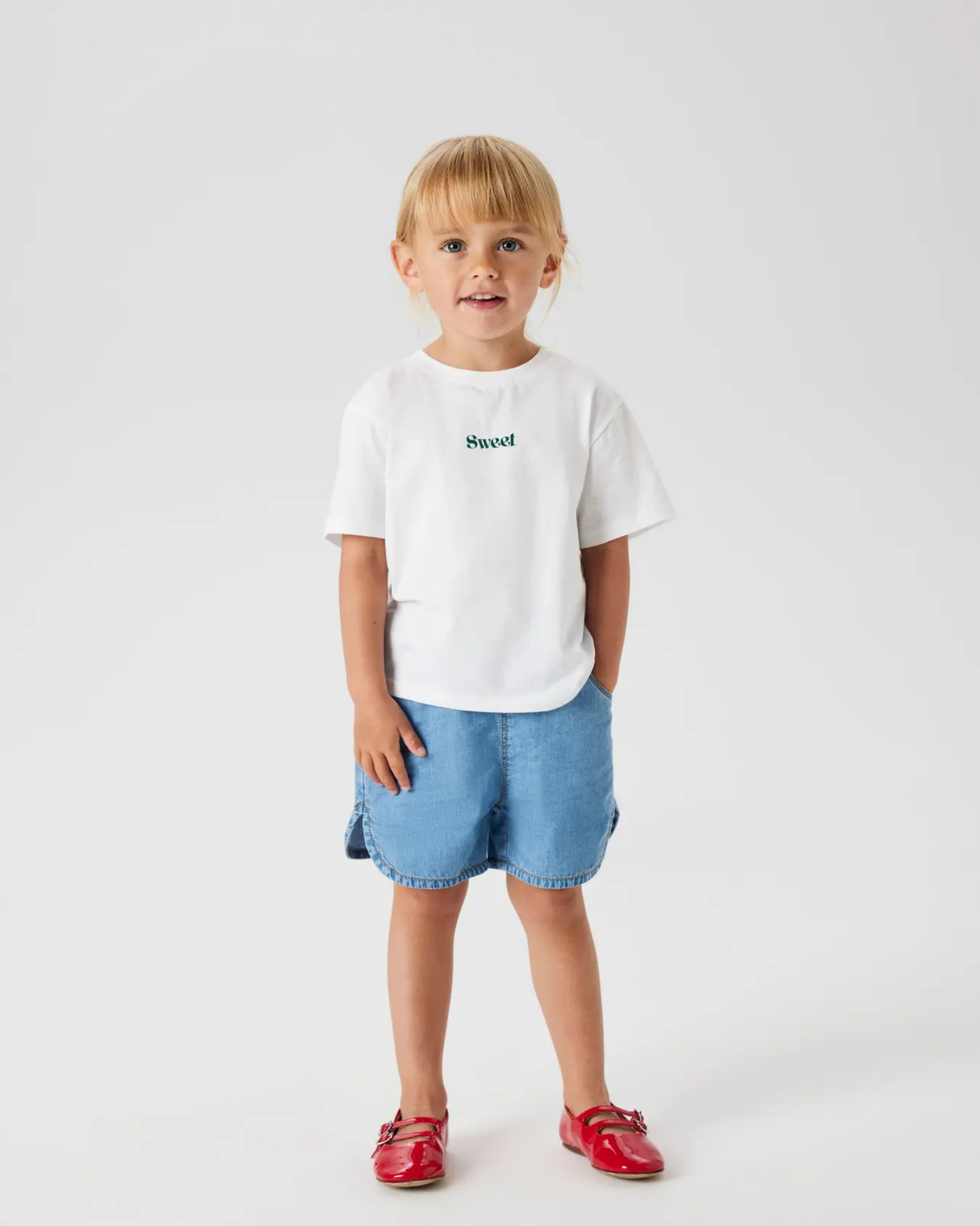 White - Bright white - Name it - T-shirt - 13246135