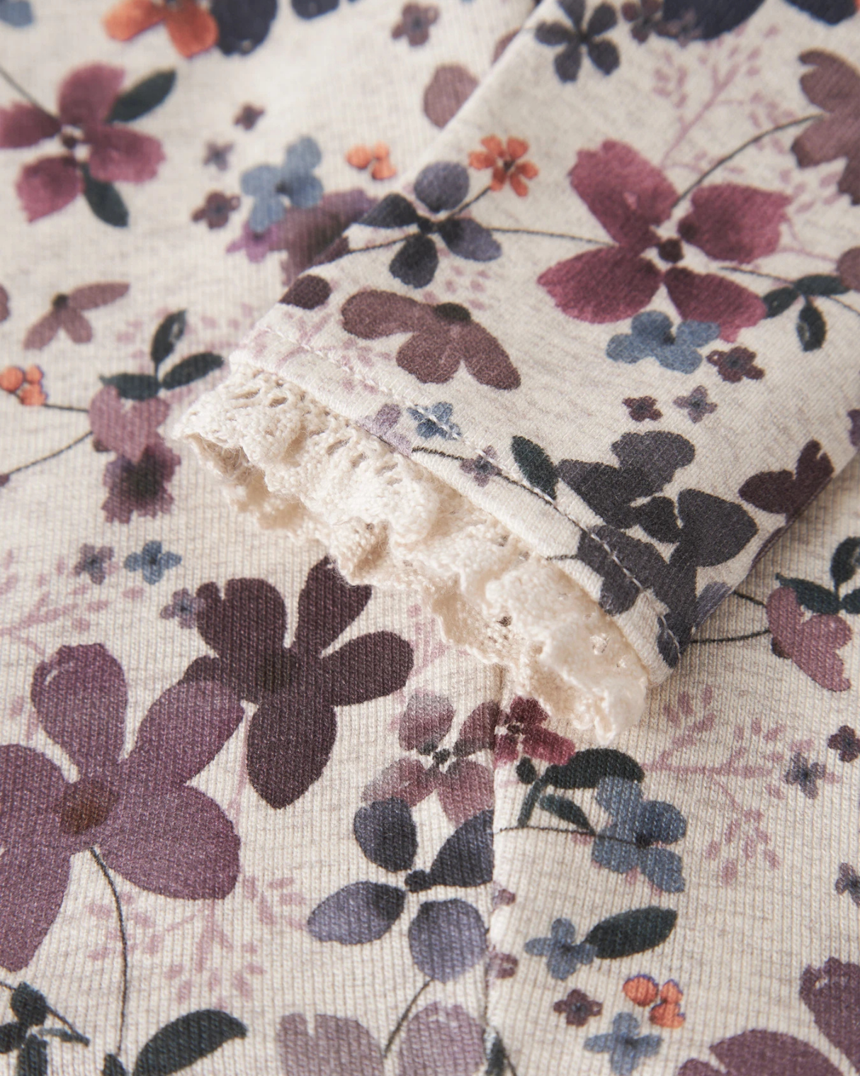 Sand - Peyote Melange - Name it - Leggings - Blomster - 13246493