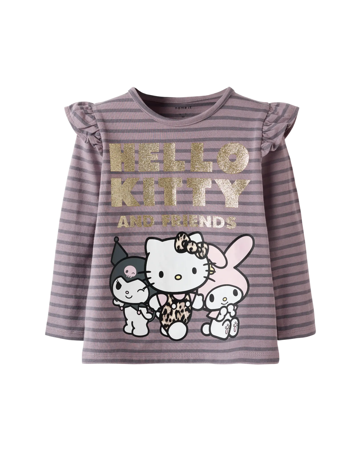 Purple - Toadstool - Name it - Blouse - Hello Kitty - 13247010