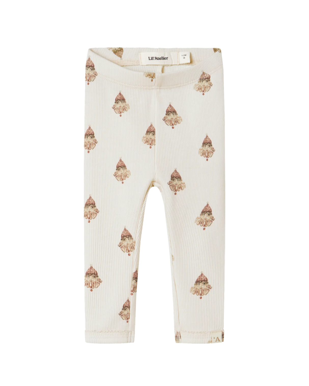 Lyserød - parchment - Lil' Atelier - leggings - 13247039
