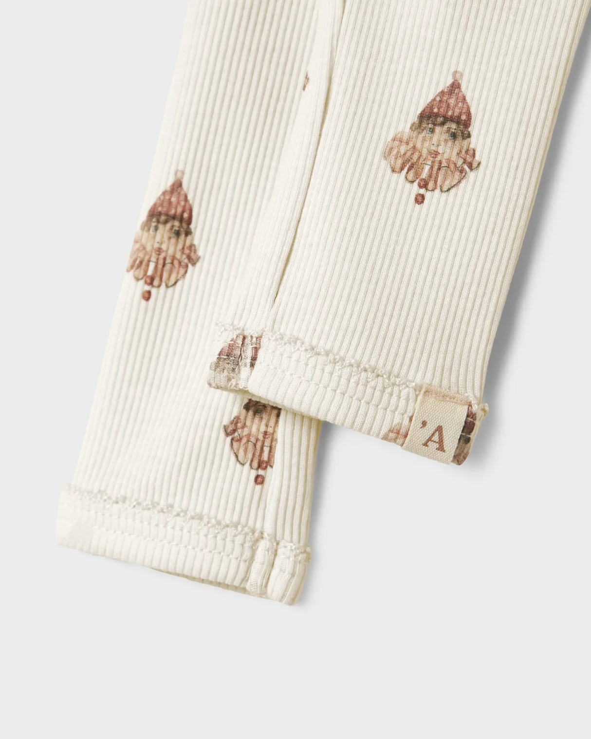 Lyserød - parchment - Lil' Atelier - leggings - 13247039