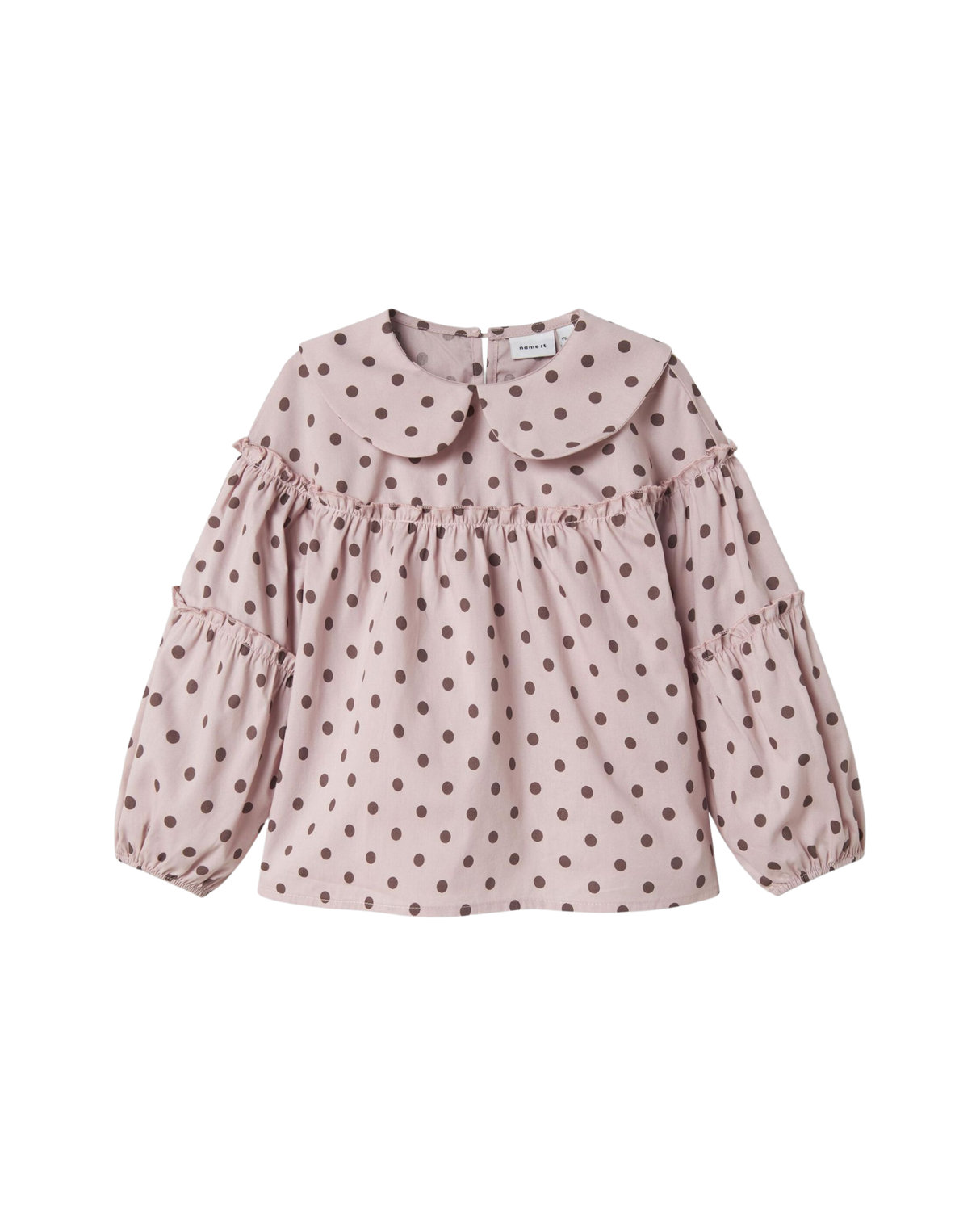 Lyserød - Burnished Lilac - Name it - Bluse - 13247067