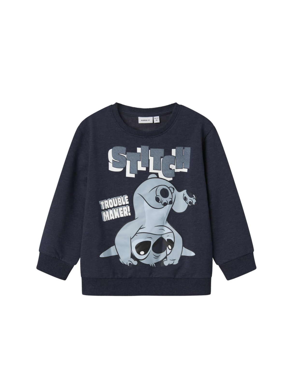 Mørkeblå - Navy Blazer - Name it - Sweatshirt - Stitch - 13247170