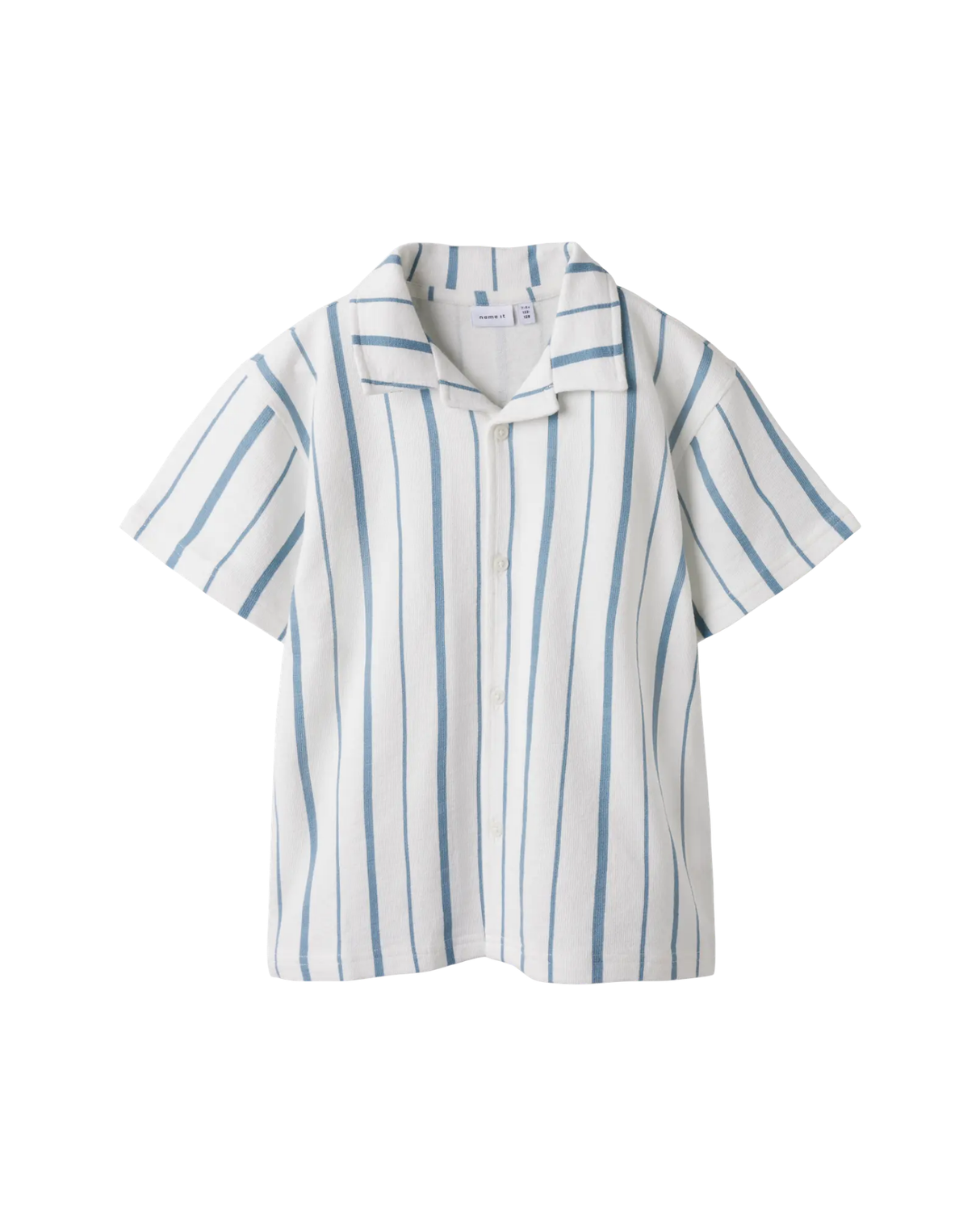 Hvid - White Alyssum - Spring Lake - Name it - Skjorte - Striber - 13247461