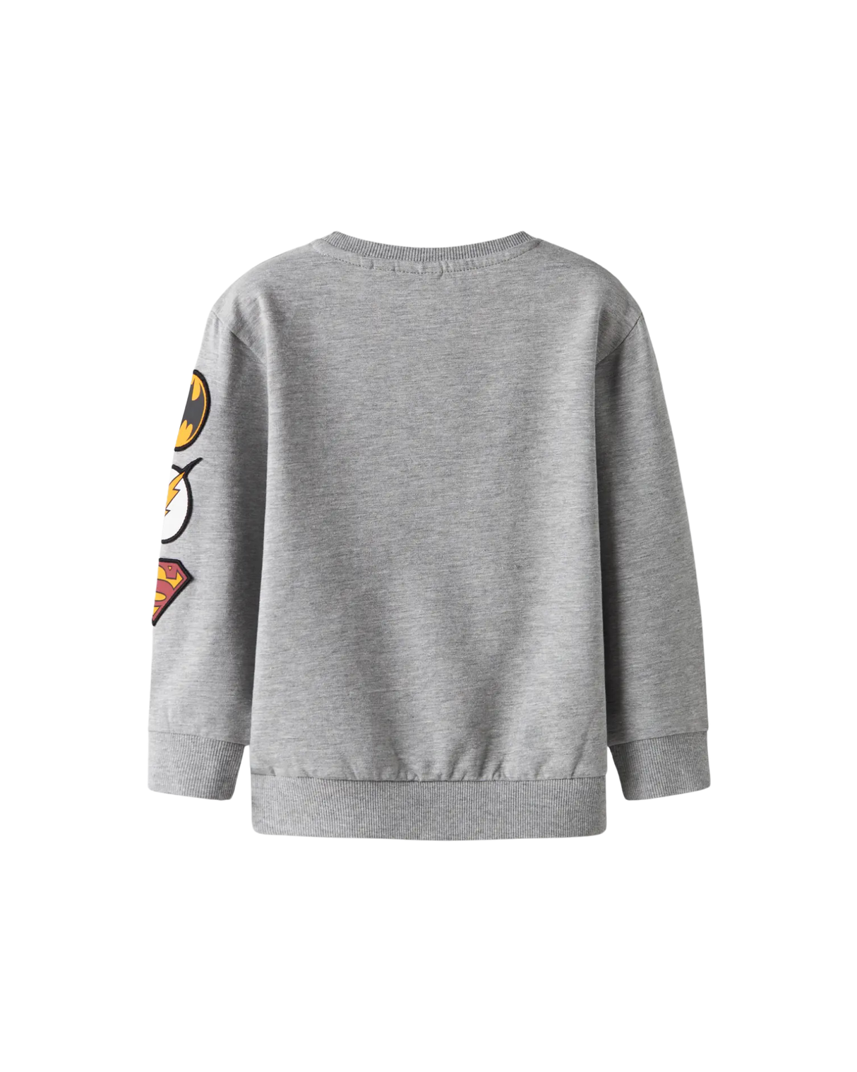 Grå - Grey Melange - Name it - Sweatshirt - Heroes - 13249571