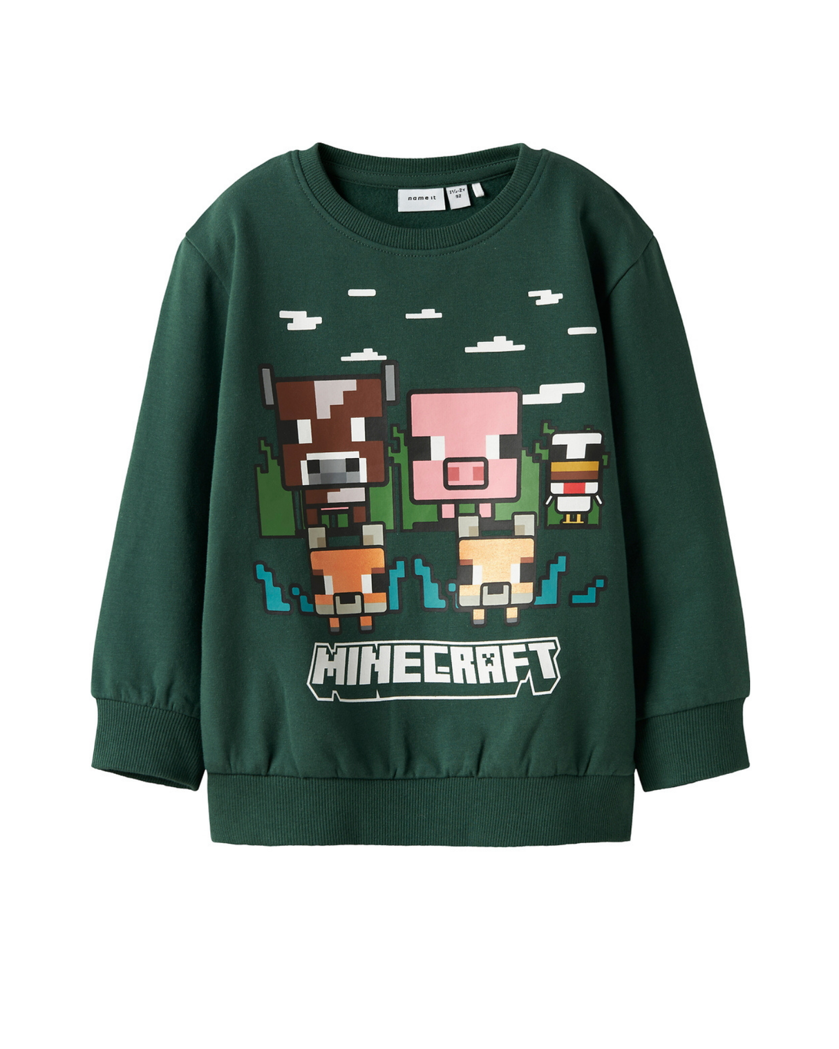 Grøn - Bistro Green - Name it - Hoodie - Minecraft - 13249603