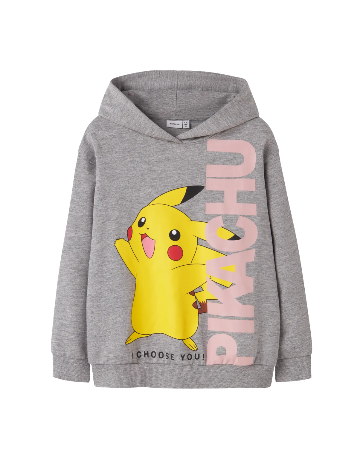 Grå - Grey Melange - Name it - Hoodie - 13249754