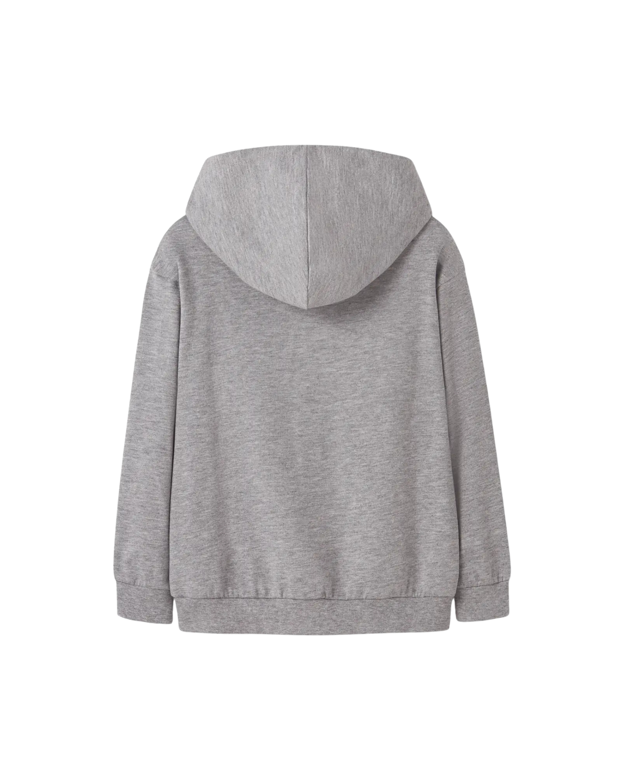 Grå - Grey Melange - Name it - Hoodie - 13249754