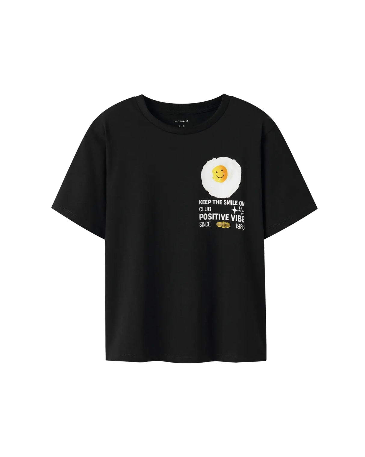 Sort - Black - Name it - T-shirt - Print - 13249874