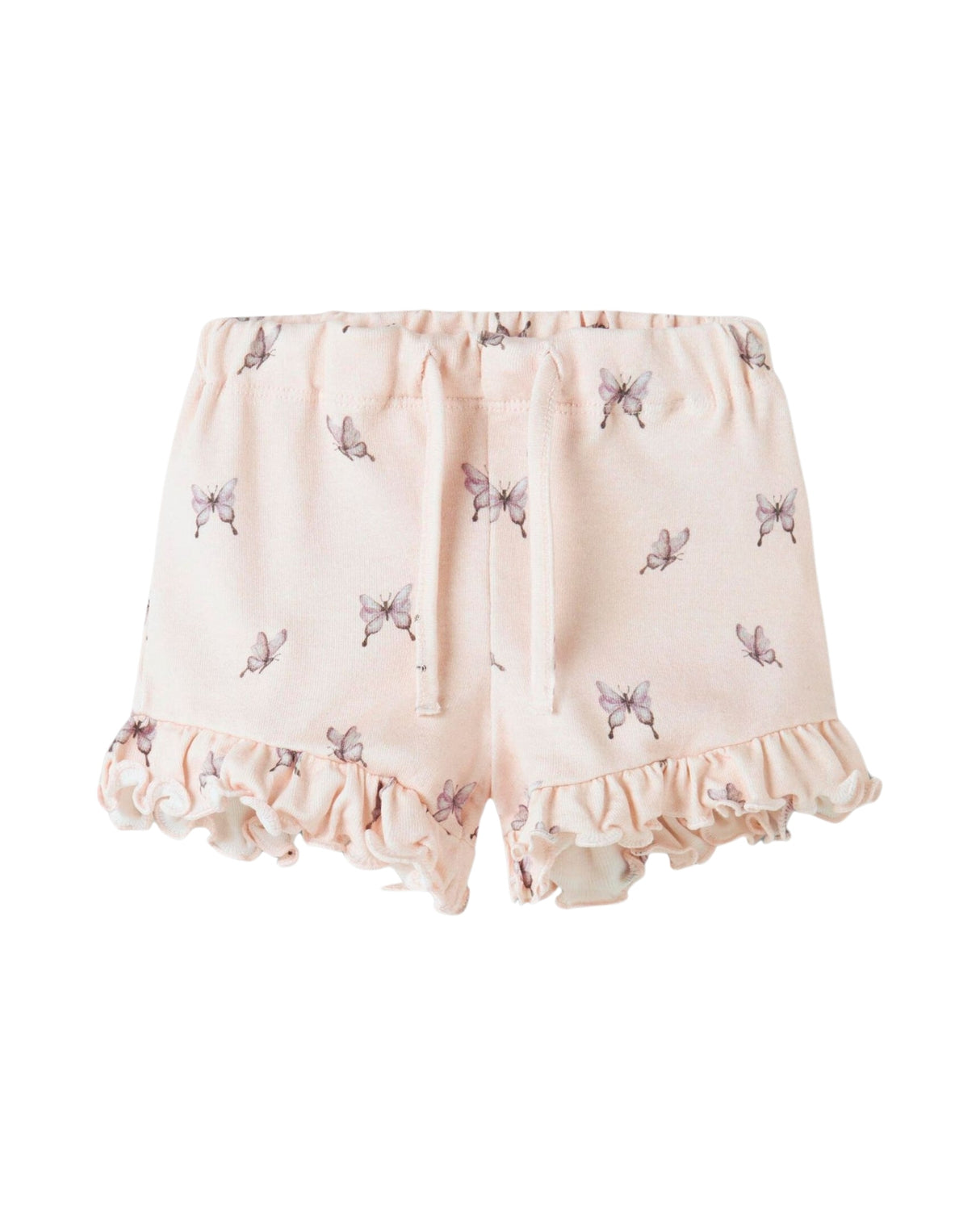 Lyserød - Peach Blush - Lil'Atelier - Shorts - Sommerfugle - 13250935
