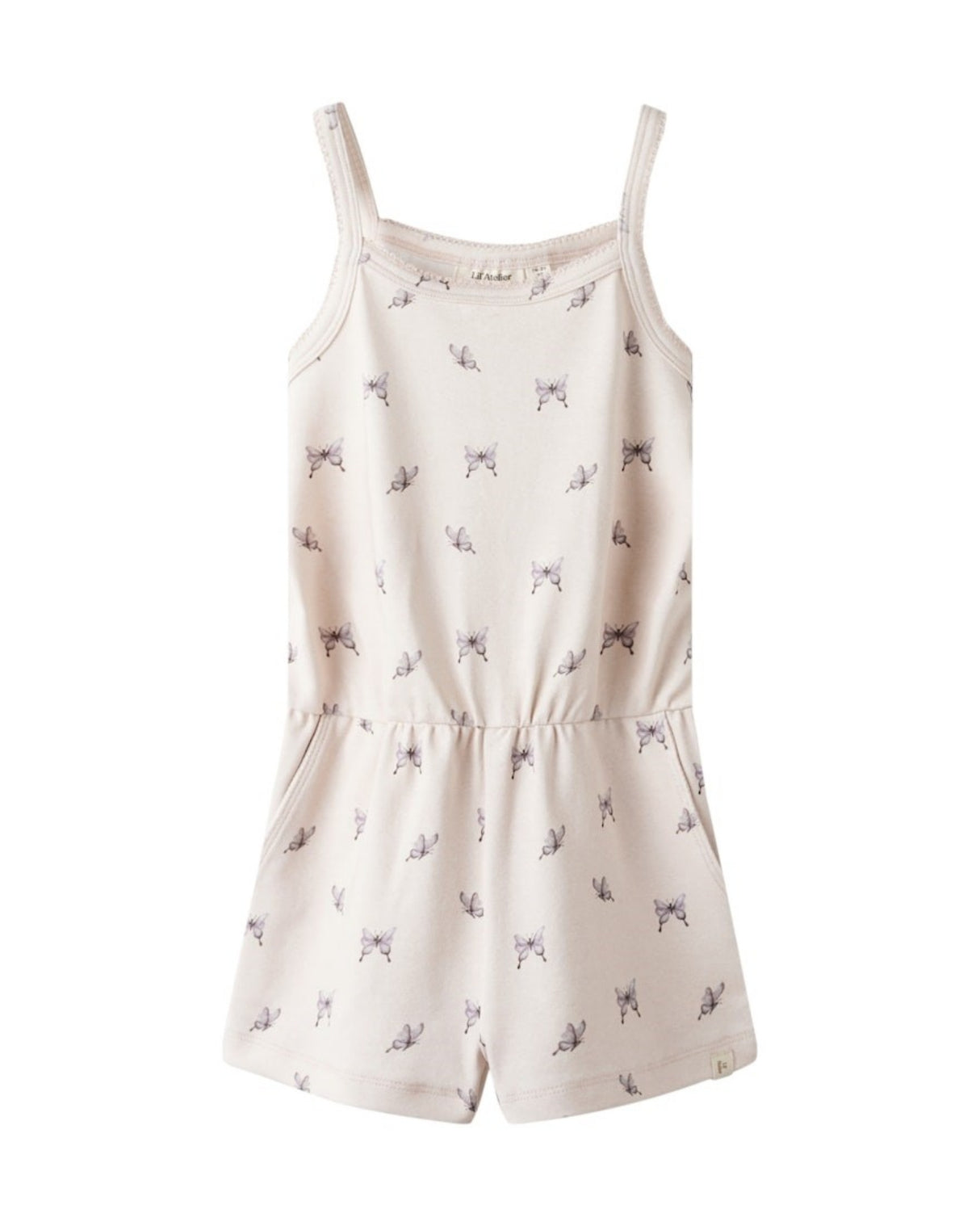 Lyserød - Peach Blush - Butterfly - Lil'Atelier - Buksedragt - 13250945