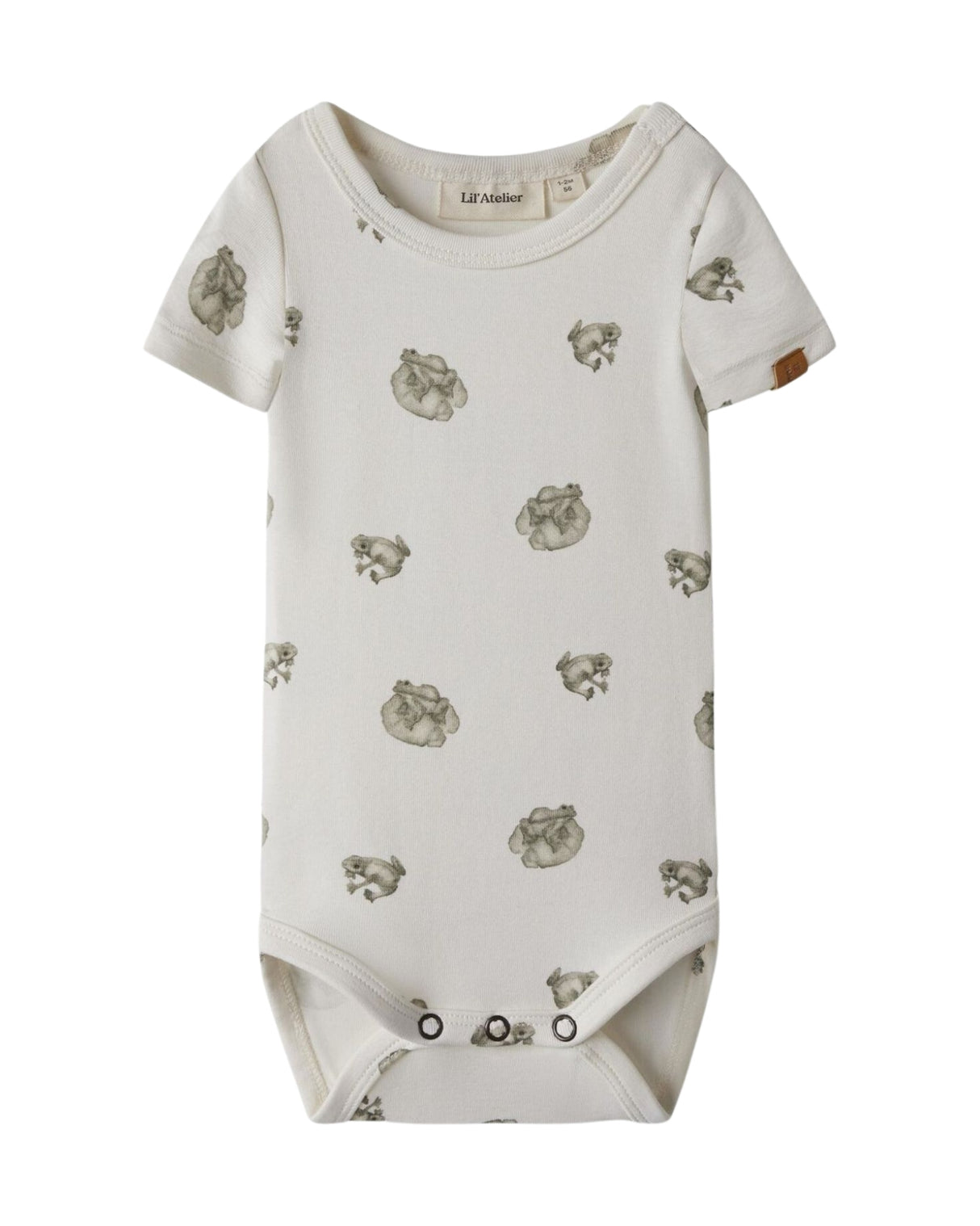 Offwhite - Coconut Milk - Lil' Atelier - Bodystocking - Frøer - 13250954