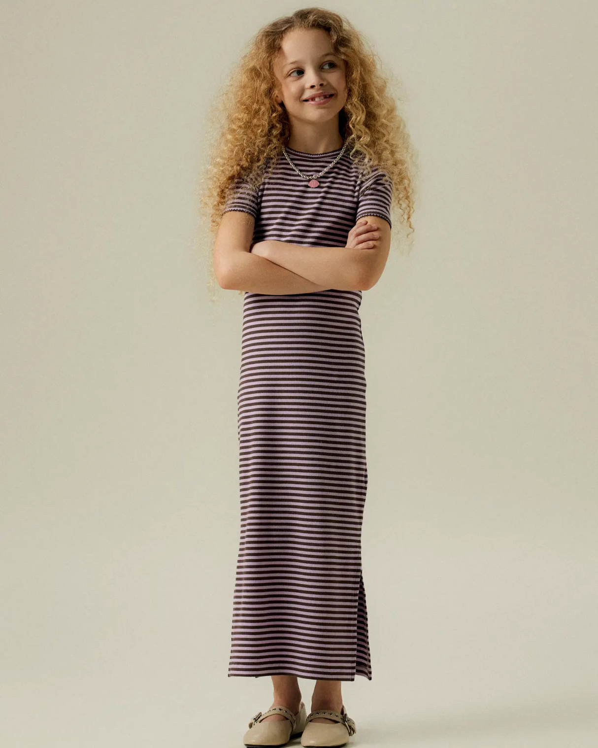 Brun - Lavendula - Name it - Kjole - 13251146