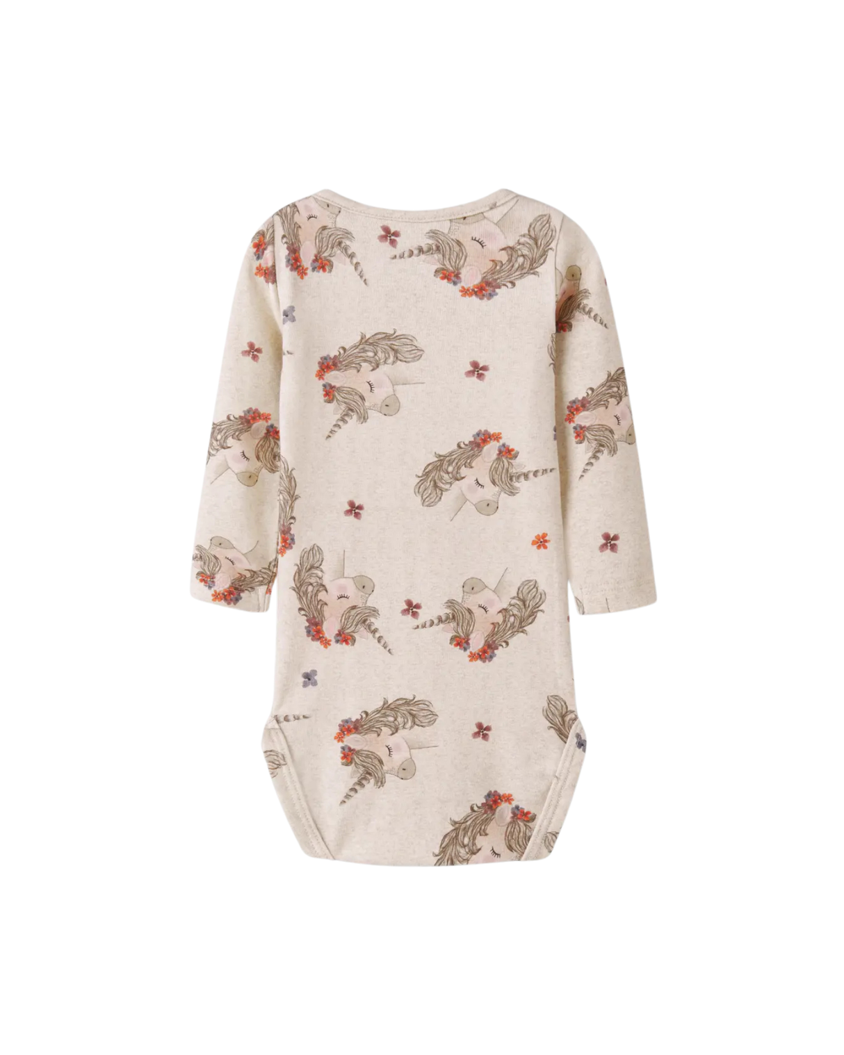 Sand - Peyote Melange - Name it - Bodystocking - Enhjørning - 13251490