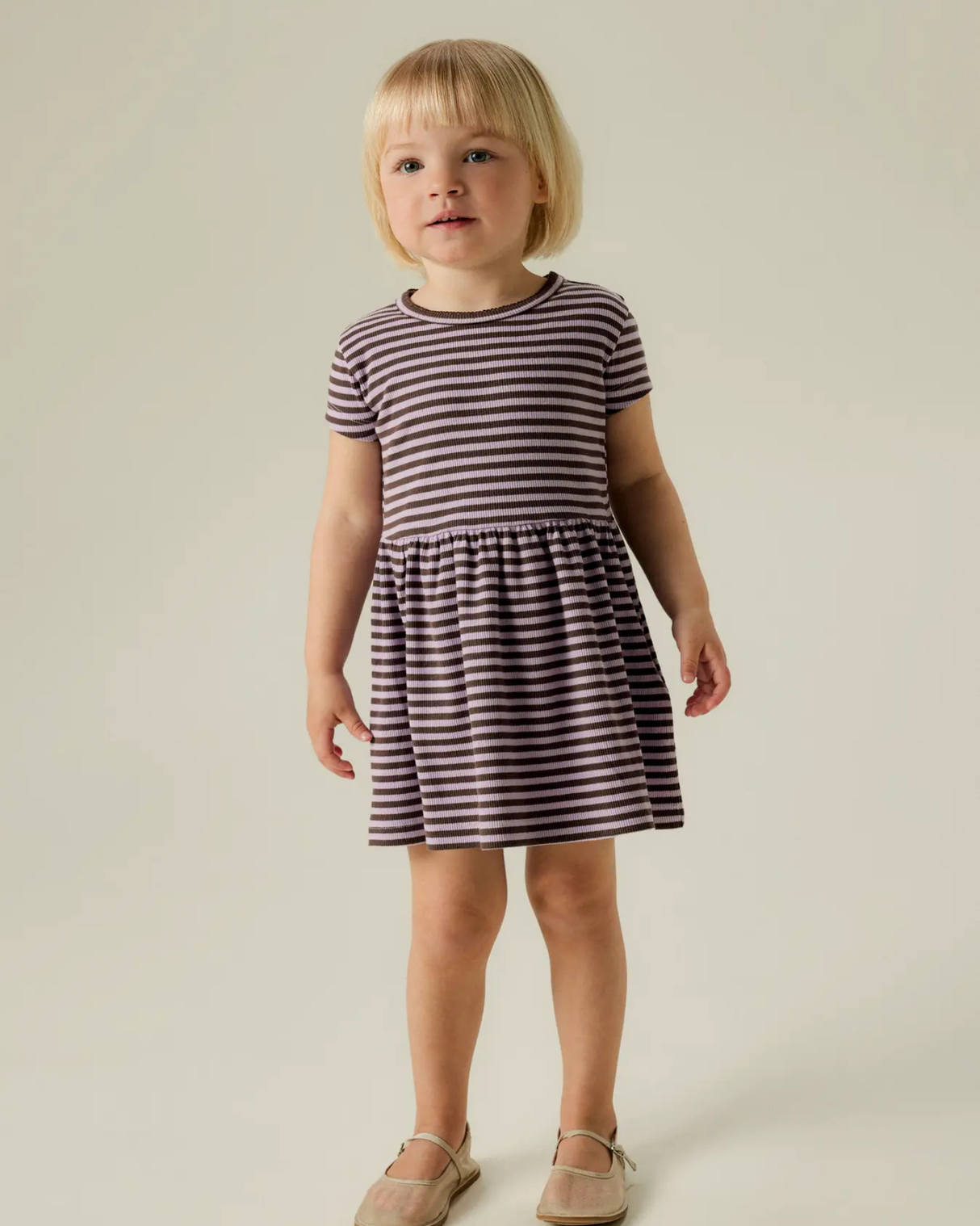 Lilla - Lavendula - Name it - Kjole - Striber - 13251828