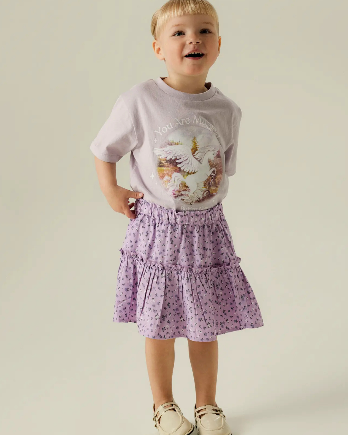 Lilla - lavendula - Name it - Nederdel - Blomster - 13251831