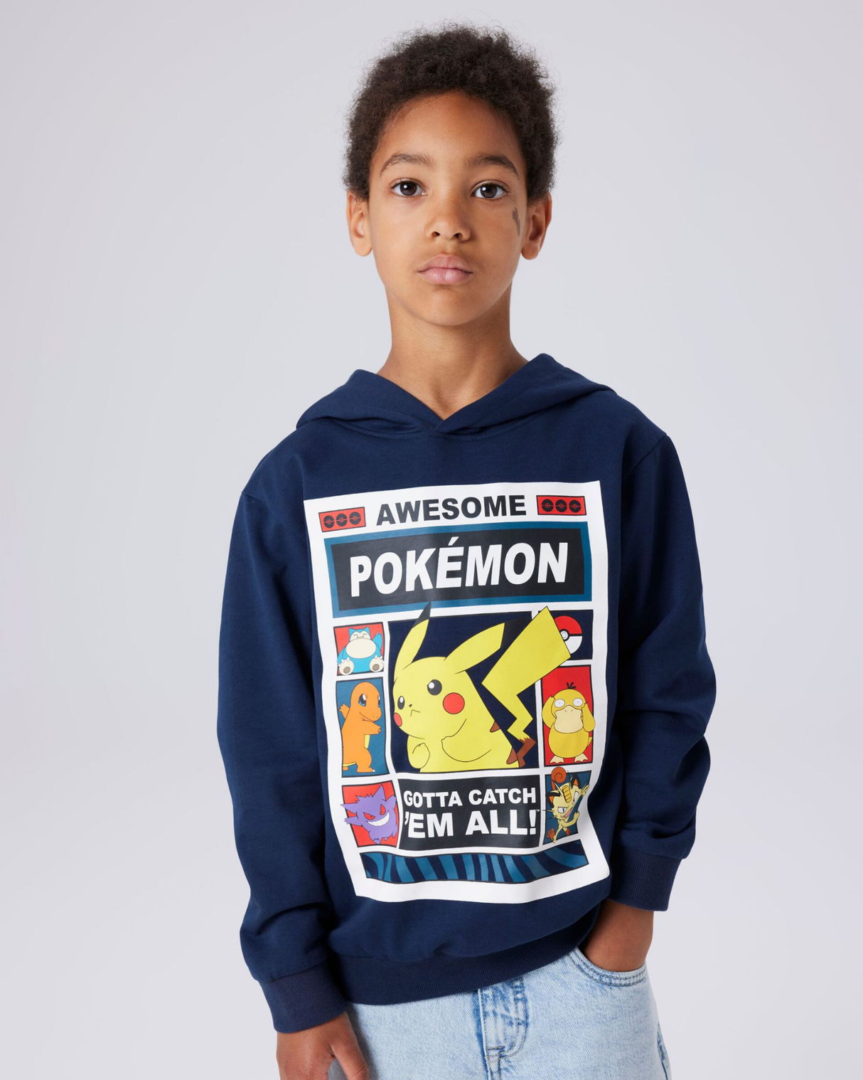 Mørkeblå - Navy Blazer - Name it - Hættetrøje - Pokemon - 13252215