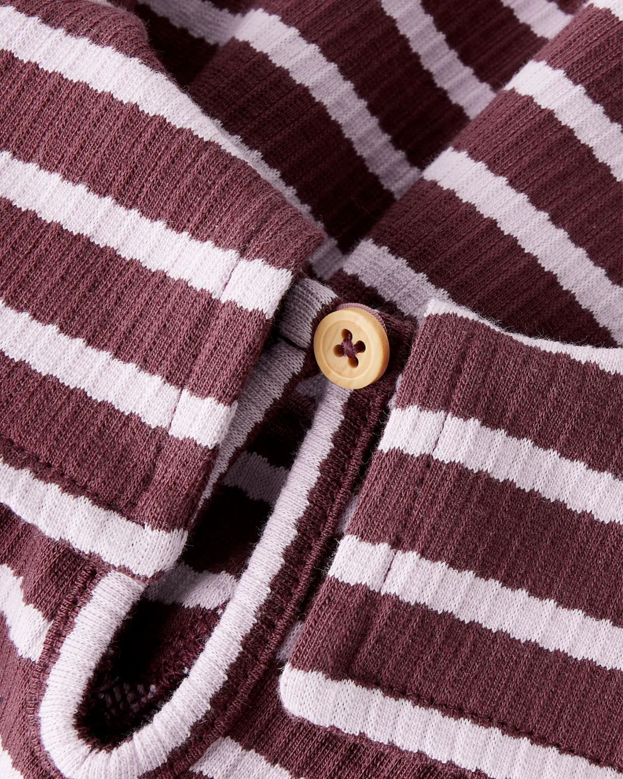 Rødbrun - Bleached Mauve - Name it - Kjole - Striber - 13252993