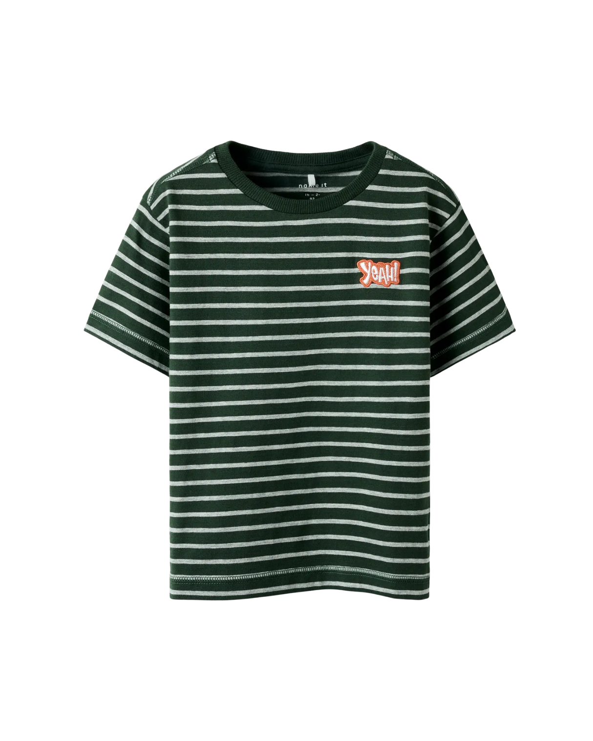 Grøn - Deep Green - Name it - T-shirt - 13253034