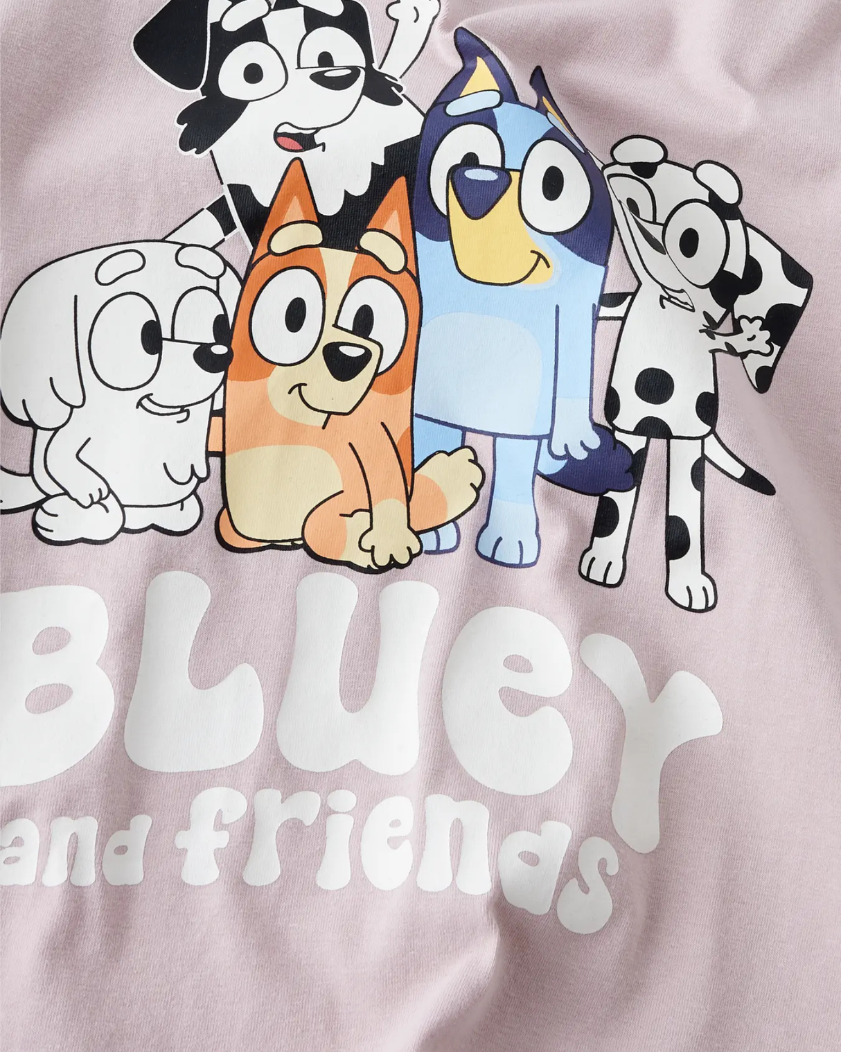 Rosa - burnished lilac - Name it - Nattøjssæt Bluey - 13237033