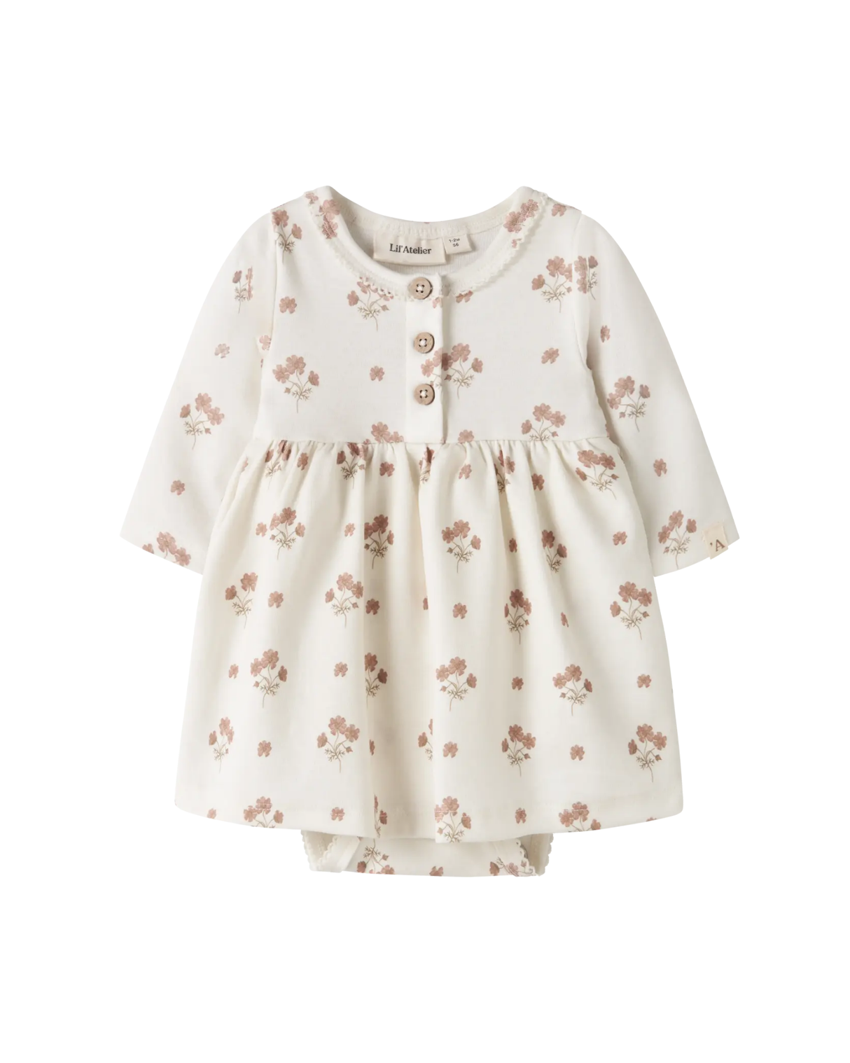 Offwhite - Coconut Milk - Lil'Atelier - Body/Kjole - Blomster - 13253494