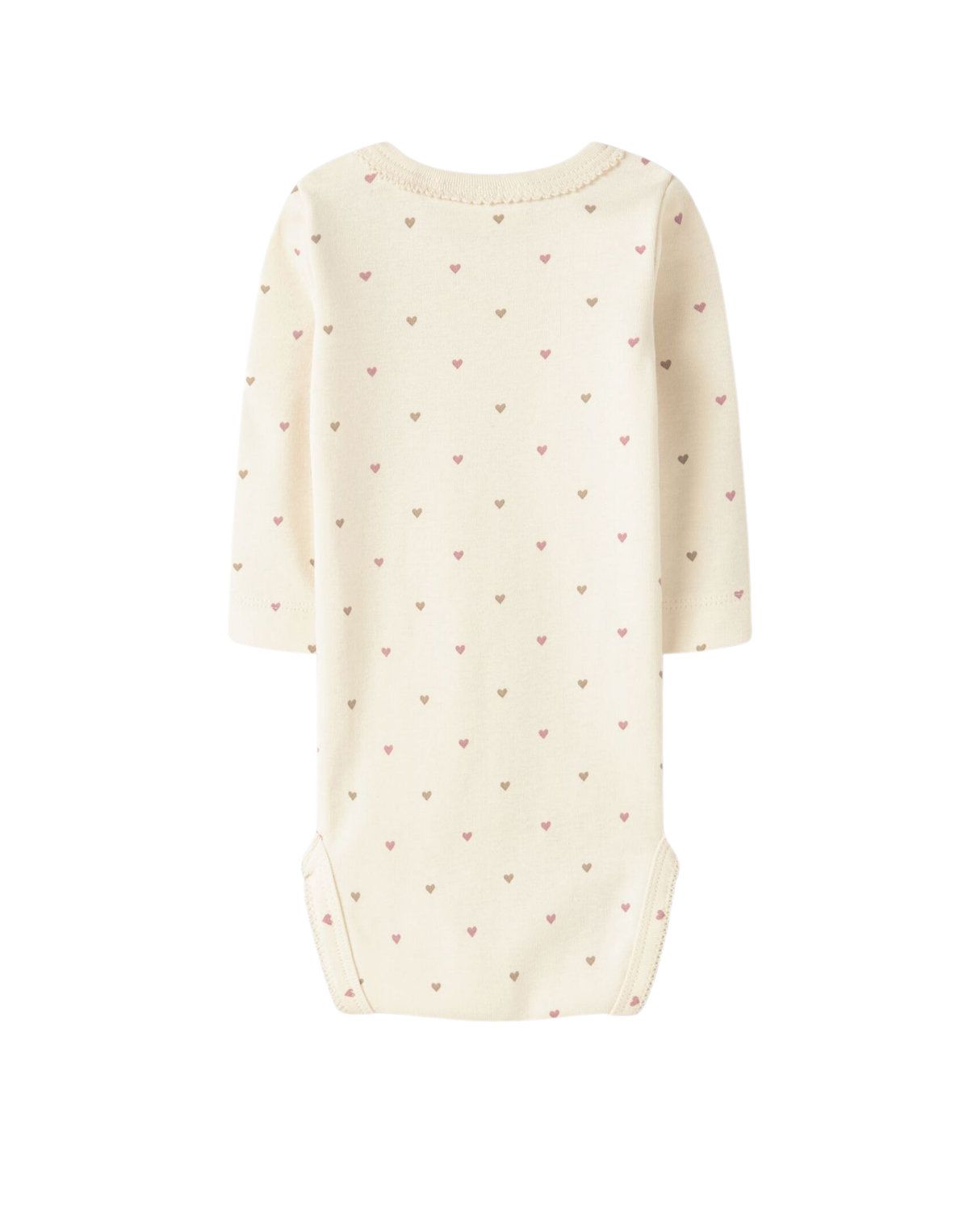 Offwhite - Turtledove - Lil'Atelier - Bodystocking - hjerter - 13253856