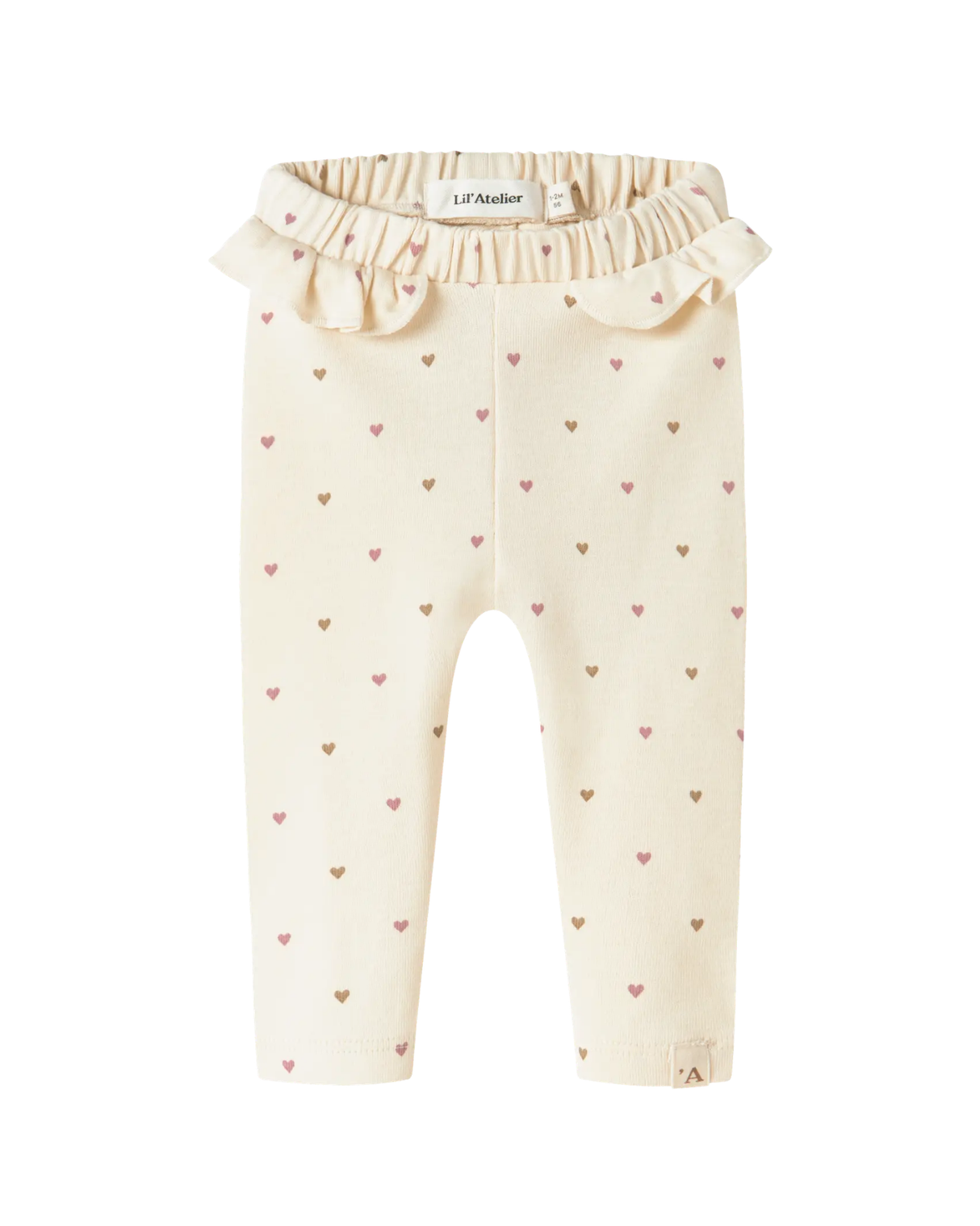 Leggings turtledove/heart - Lil`Atelier - 13253857
