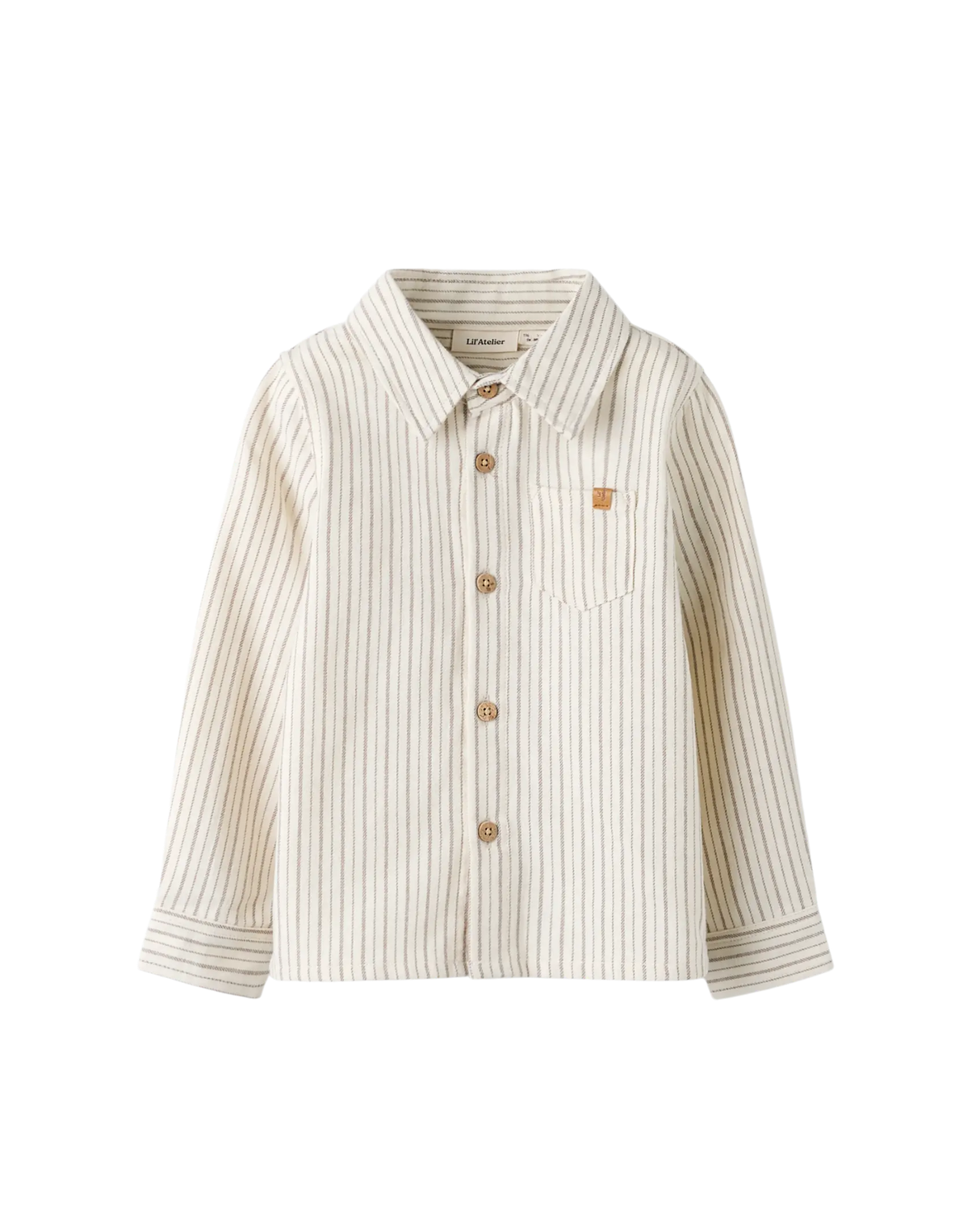 Offwhite - Turtledove - Lil'Atelier - Skjorte - striber - 13255528