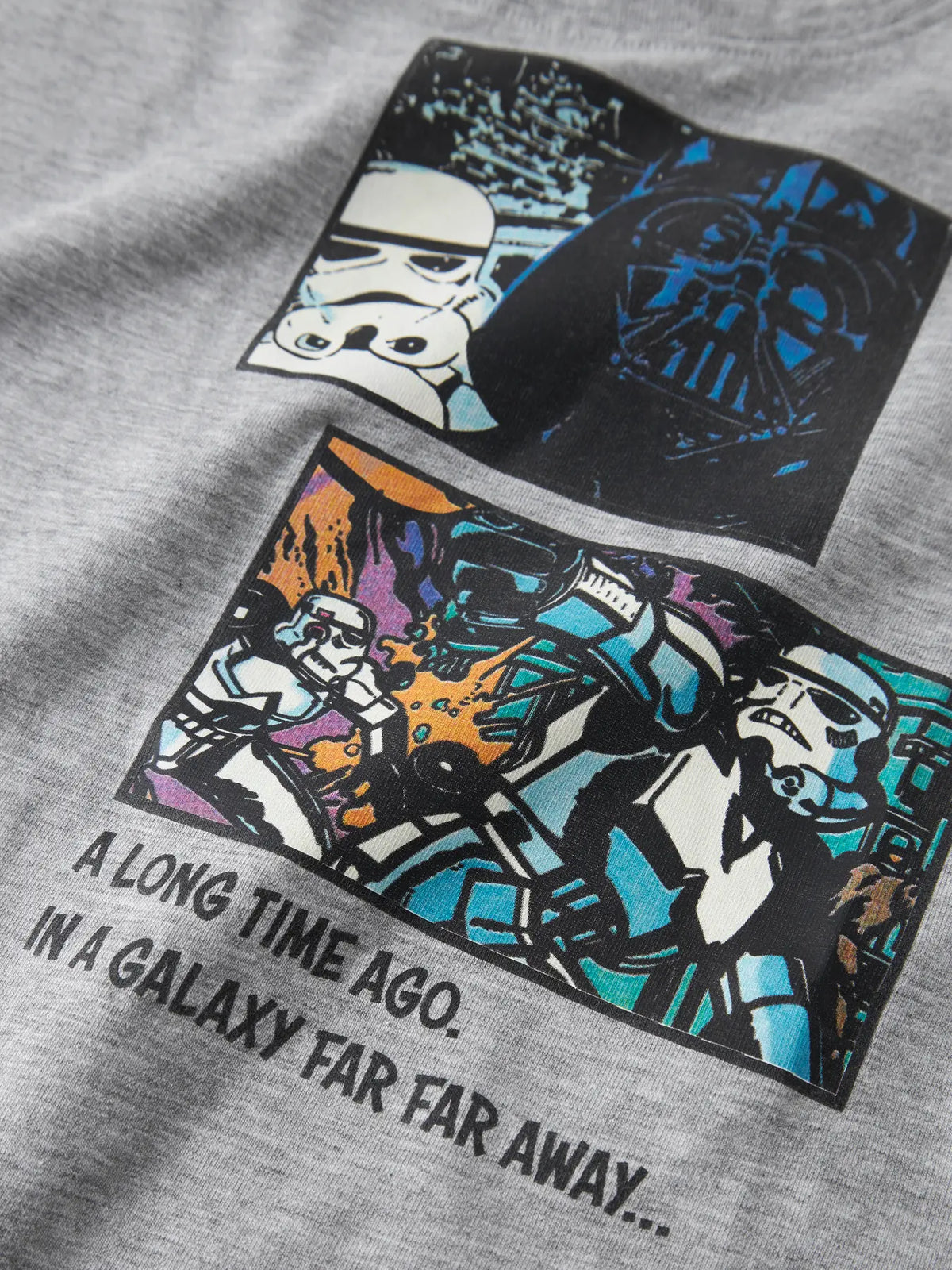 Grey Melange Bluse Star Wars fra Name it - 13255759