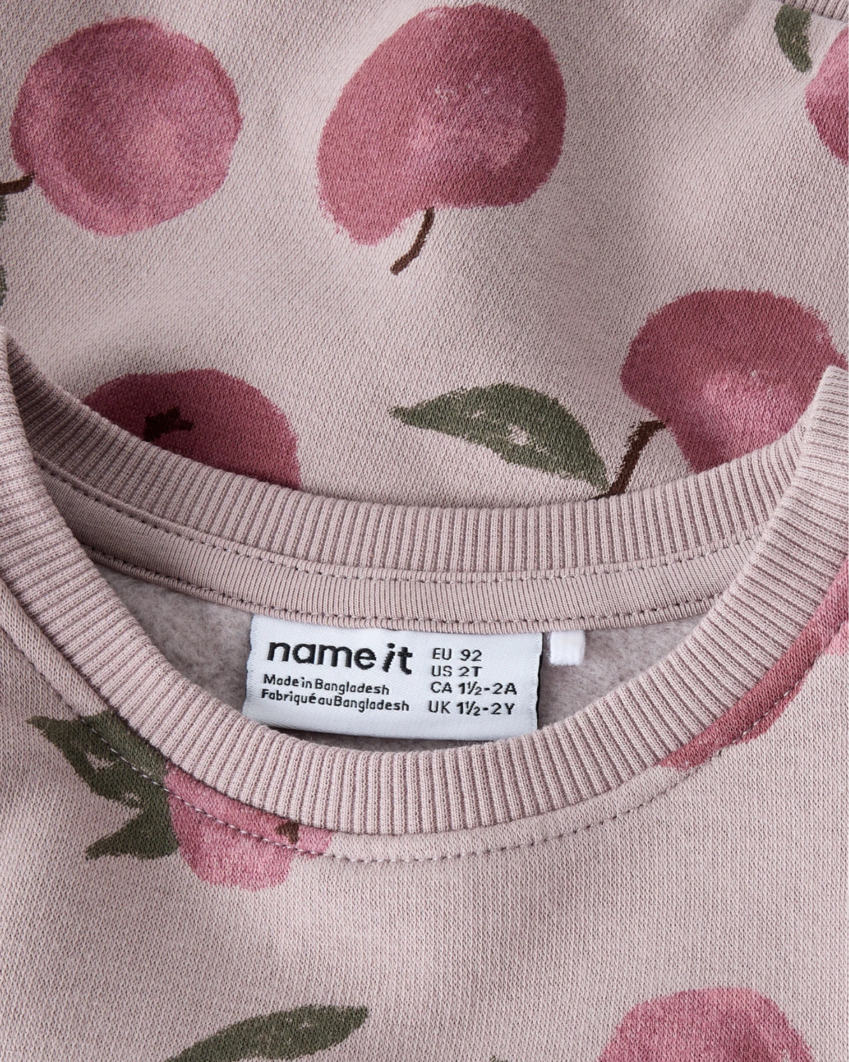 Rosa - Bark - Name it - Sweatshirt - æbler - 13255827