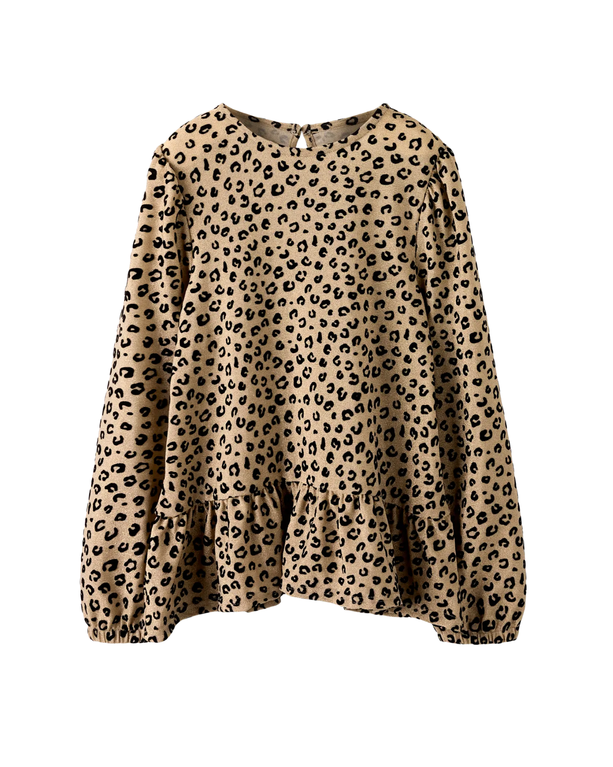 Guld - Silver Mink - Name it - Bluse - Leopard - 13256143