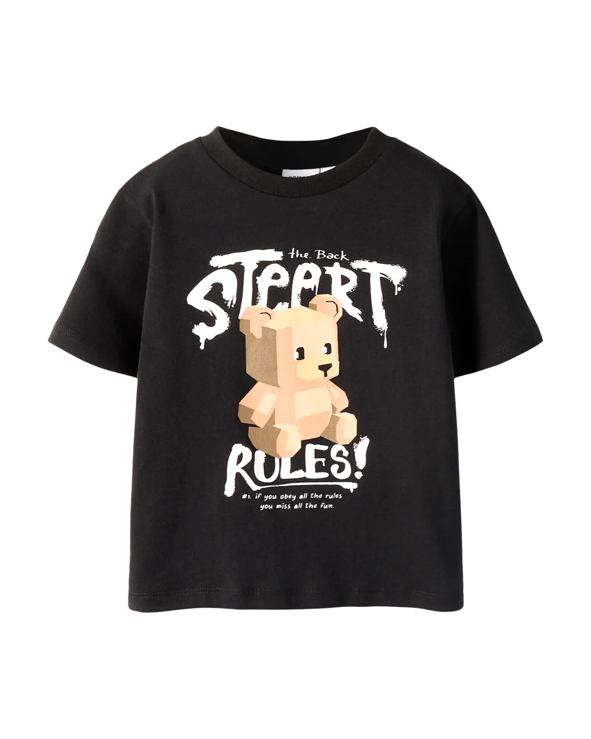 Sort - Black - Name it - Bluse - Print - 13256478