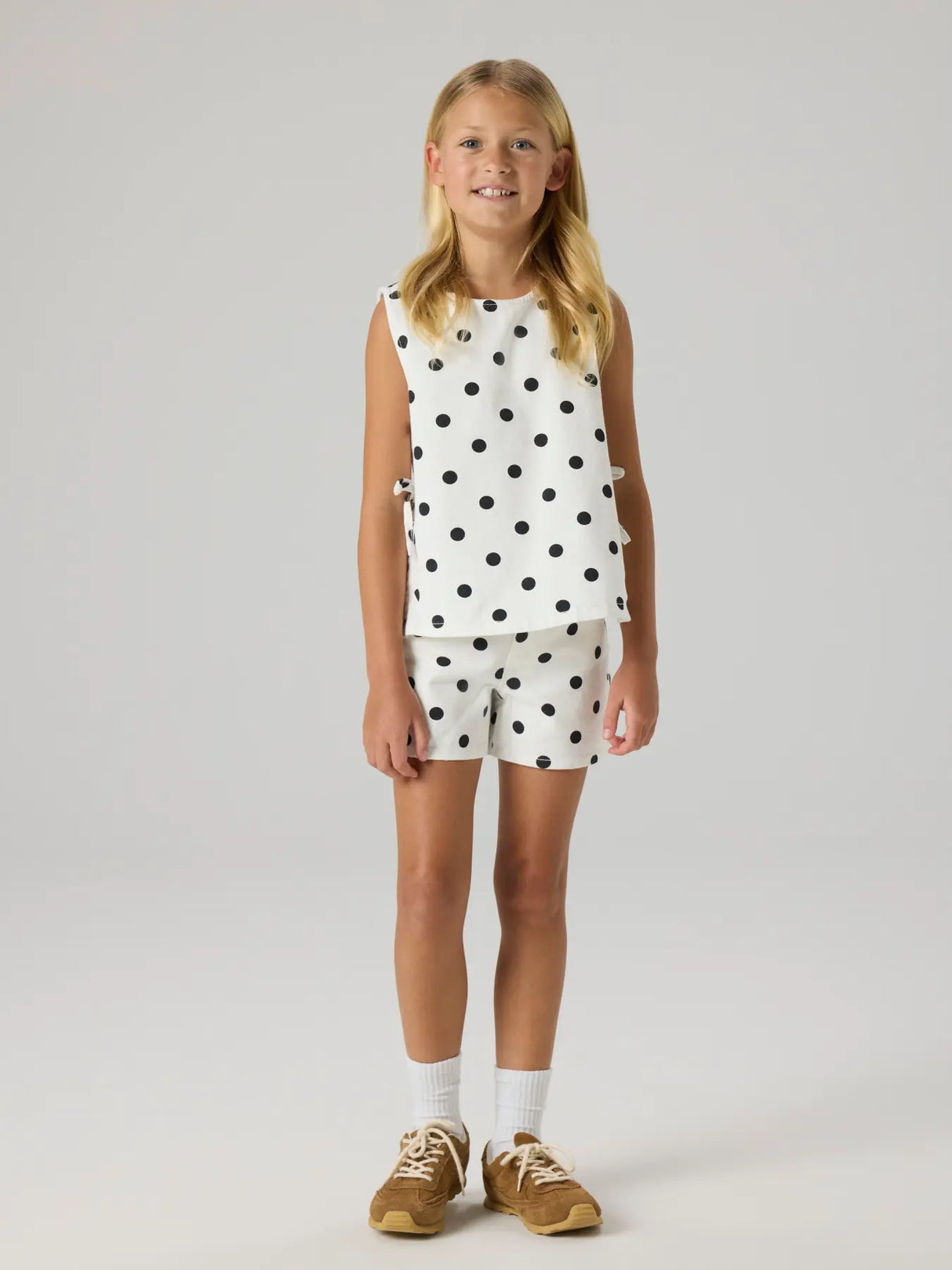 Antique White DOT Top fra Name it - 13259669