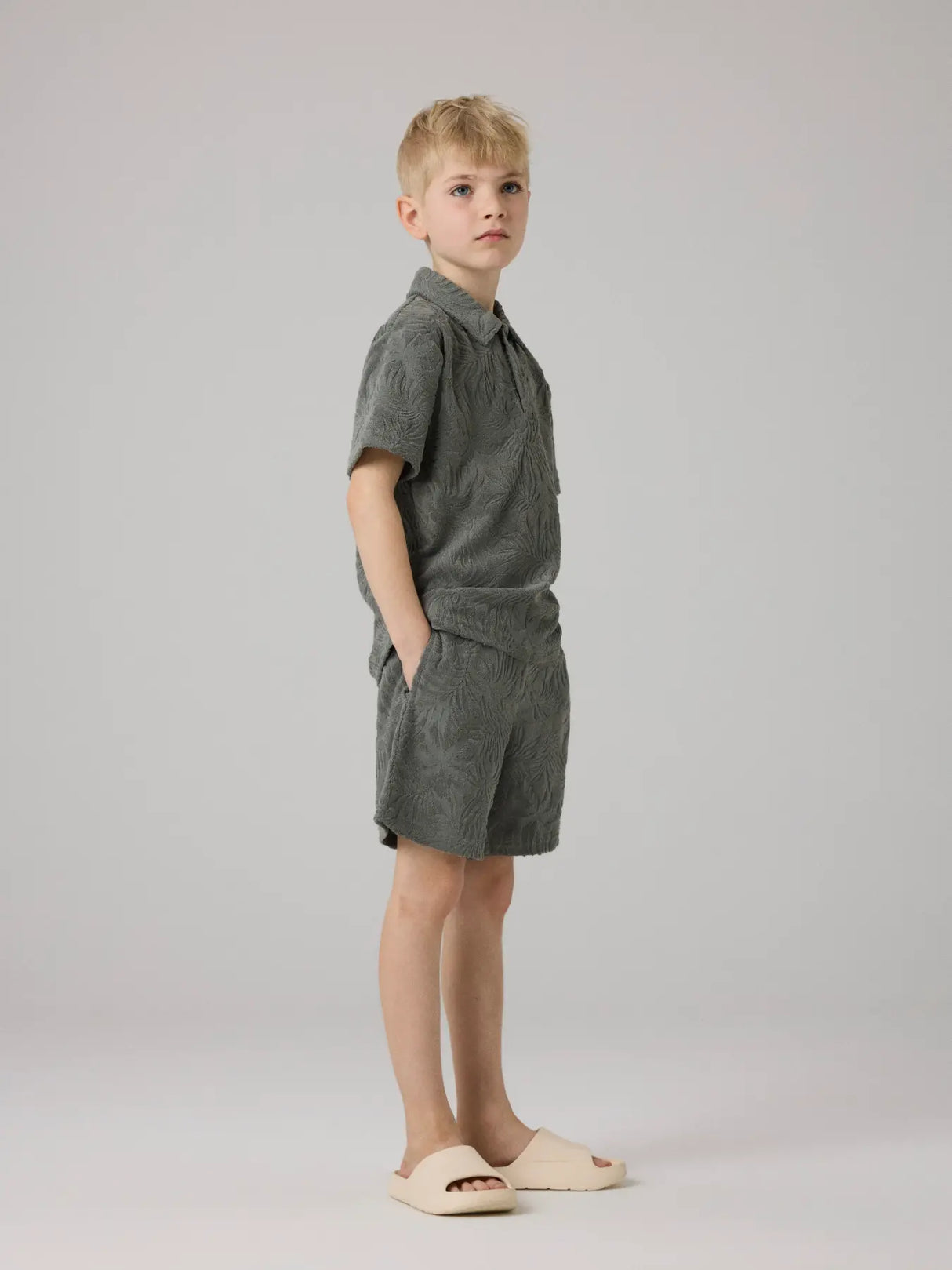 Castor Gray Shorts fra Name it - 13261121