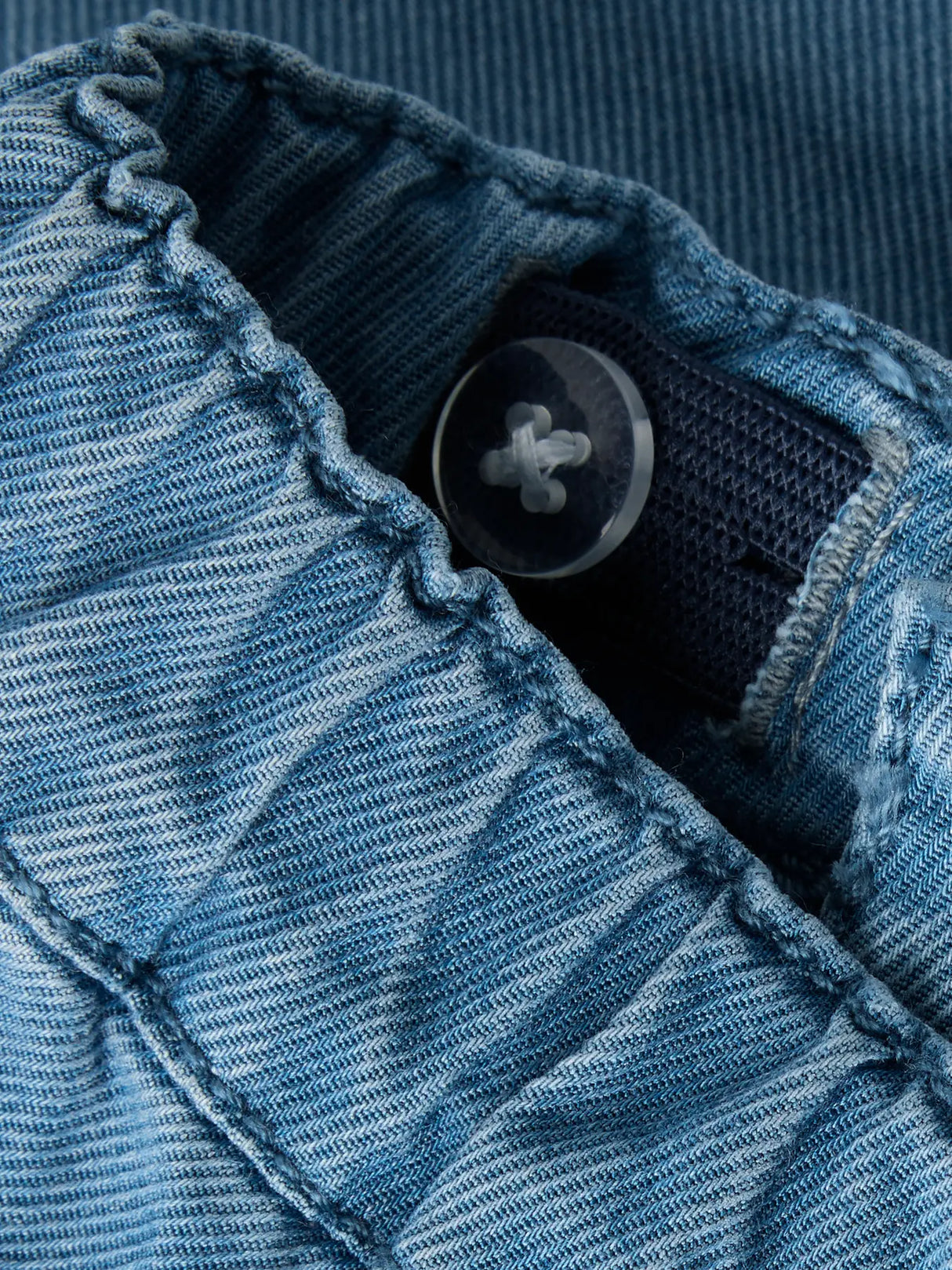 Medium Blue Denim SUNFLOWER EMB Bukser fra Name it - 13261319