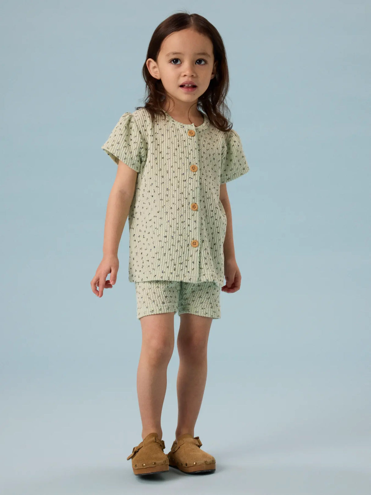 Subtle Green Shorts fra Name it - 13263182