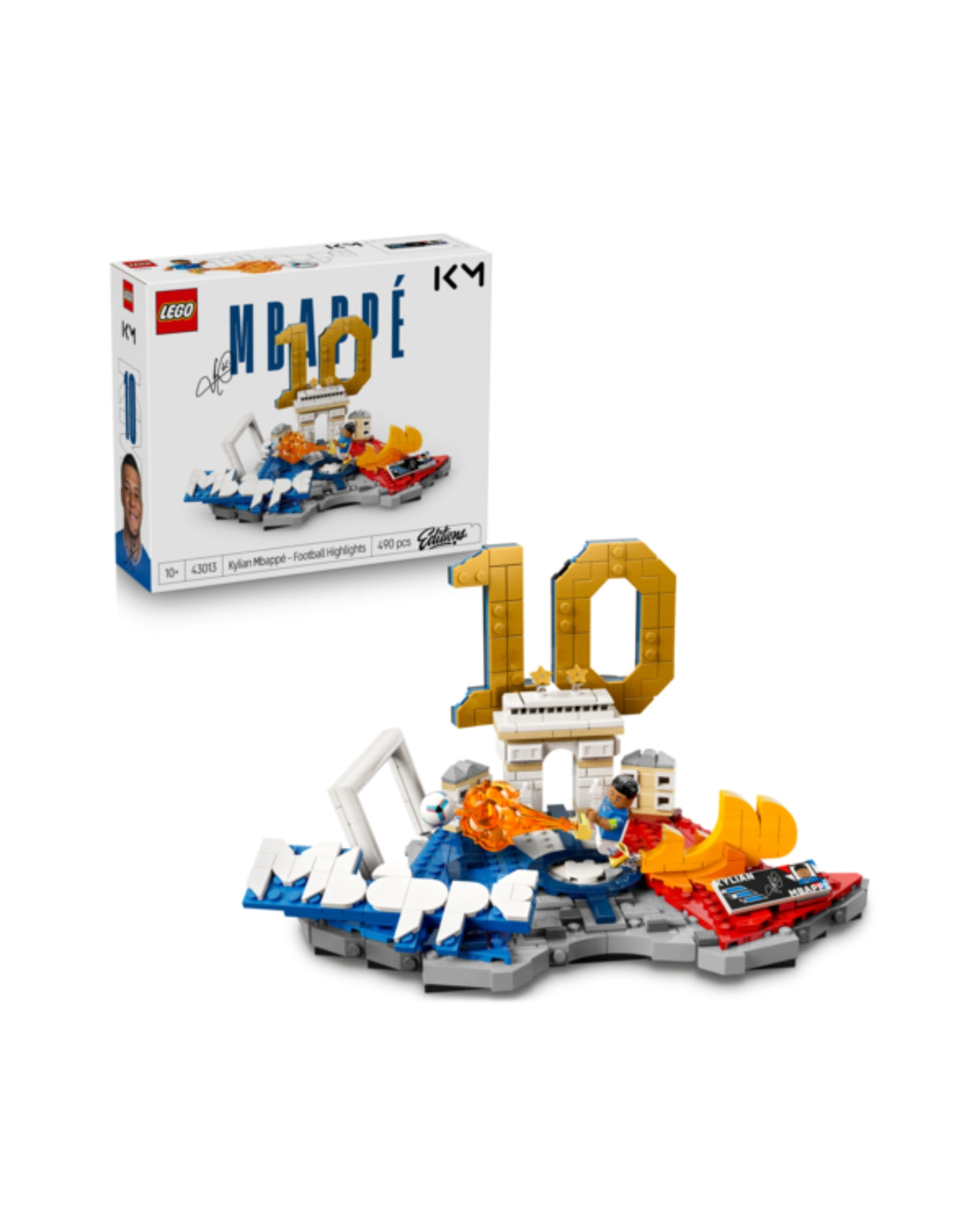LEGO 43013 Kylian Mbappé – fodboldhøjdepunkter - LEGO Editions Football 43013