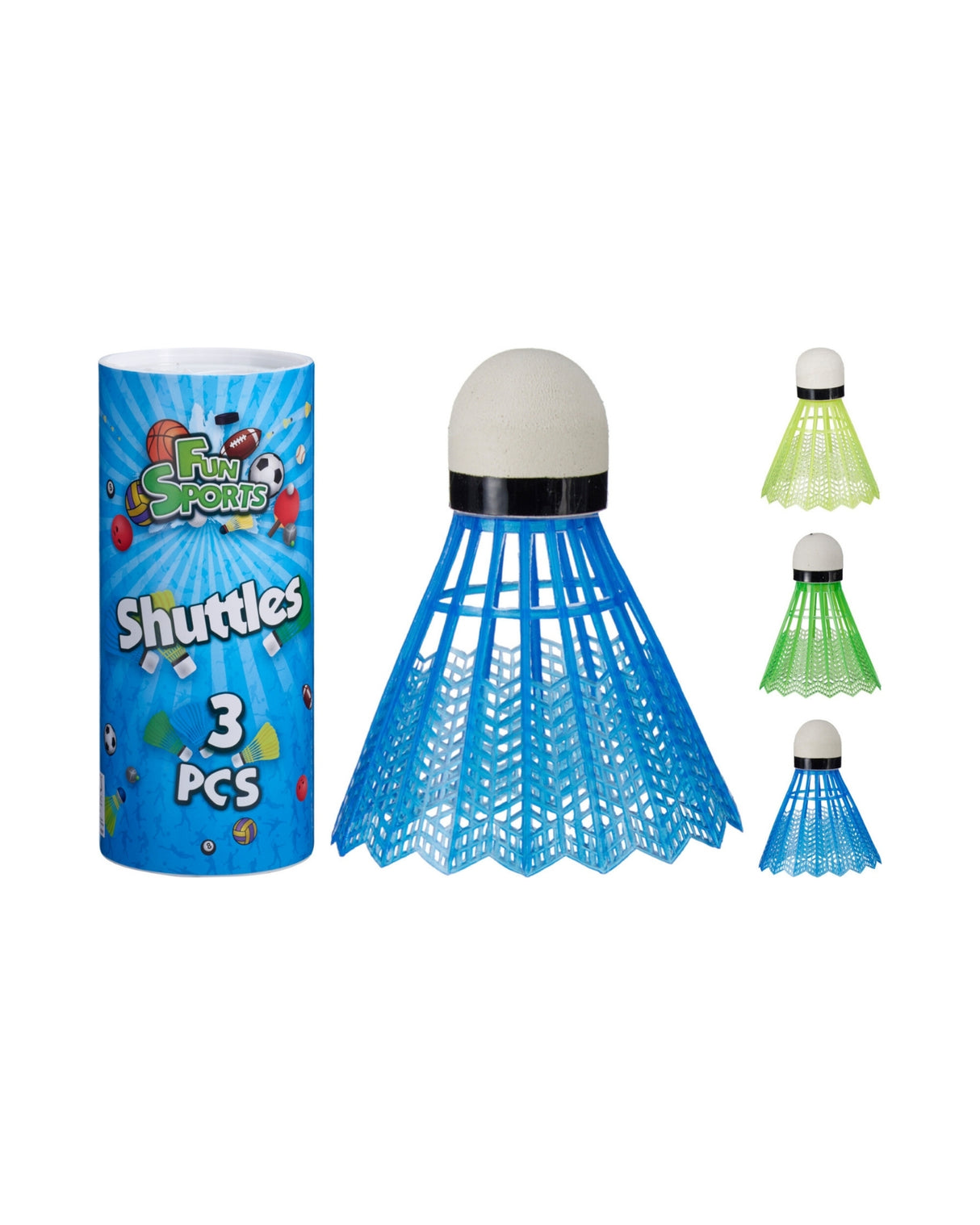 Badmintonbolde – 3 stk.