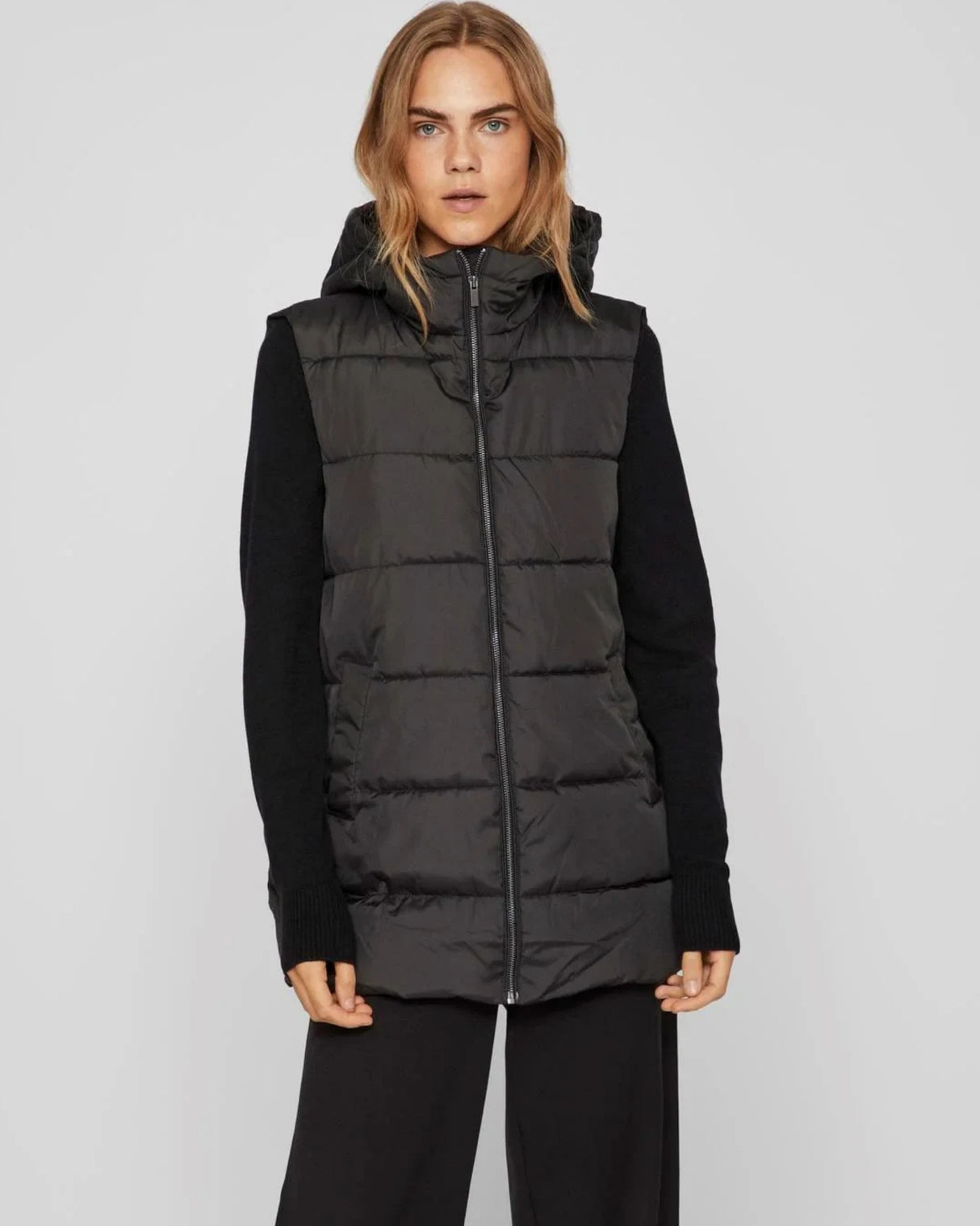 Sort - black - Vila - vest - 14080408