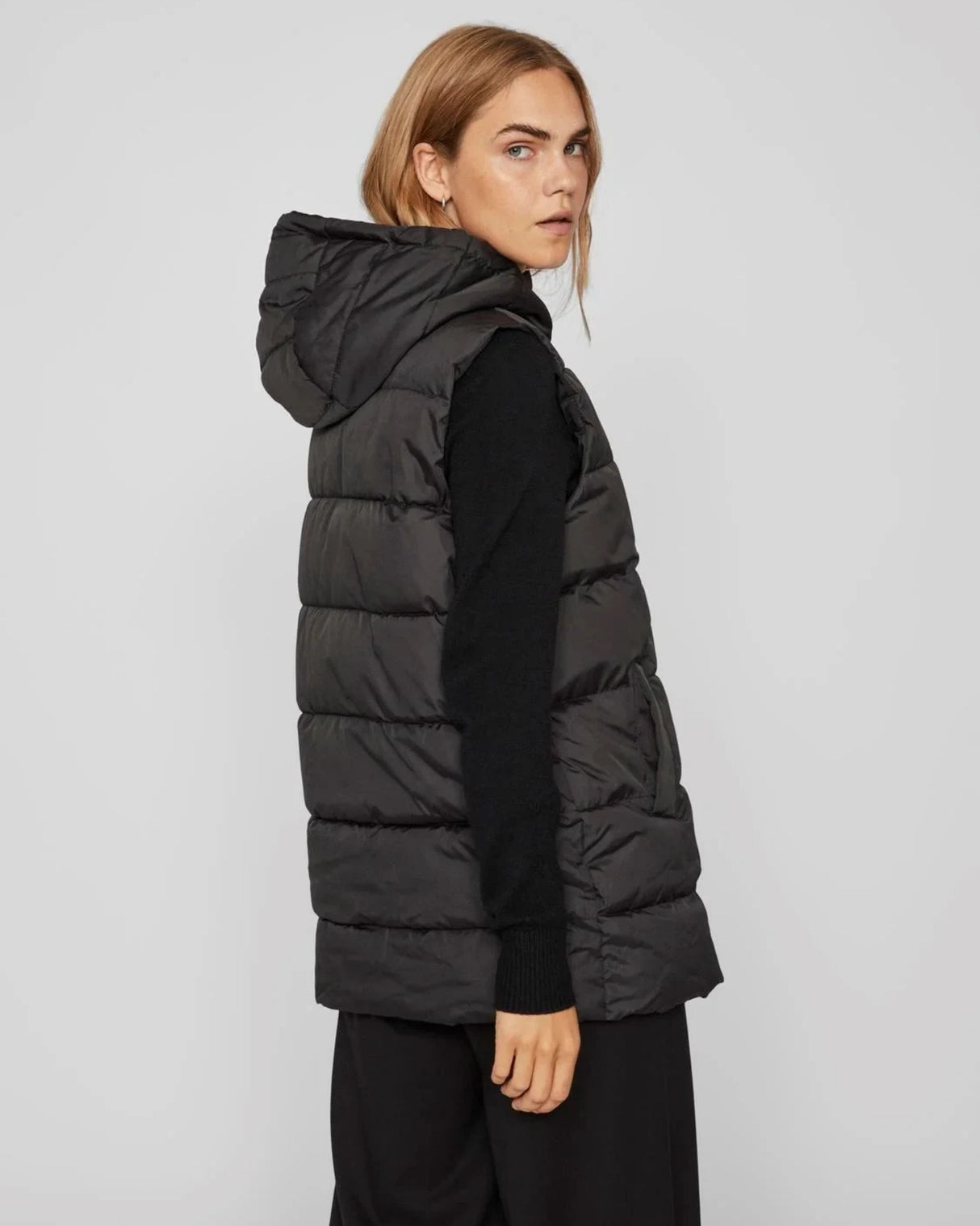 Sort - black - Vila - vest - 14080408