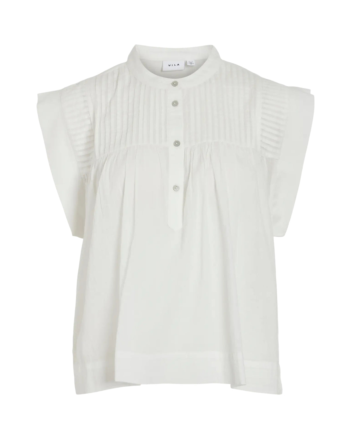 Hvid - Snow White - Vila - Bluse - 14105236