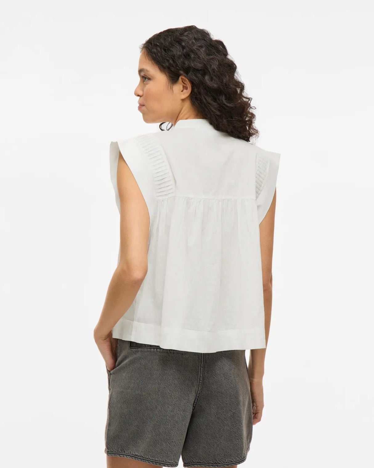 Hvid - Snow White - Vila - Bluse - 14105236