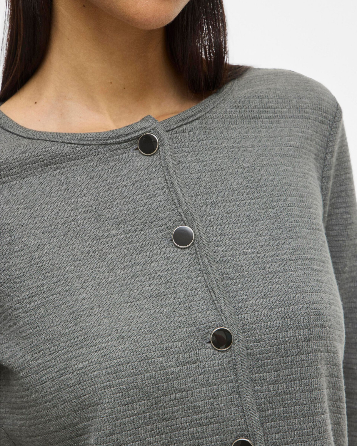 Grå - medium grey - VILA - Cardigan - 14108718