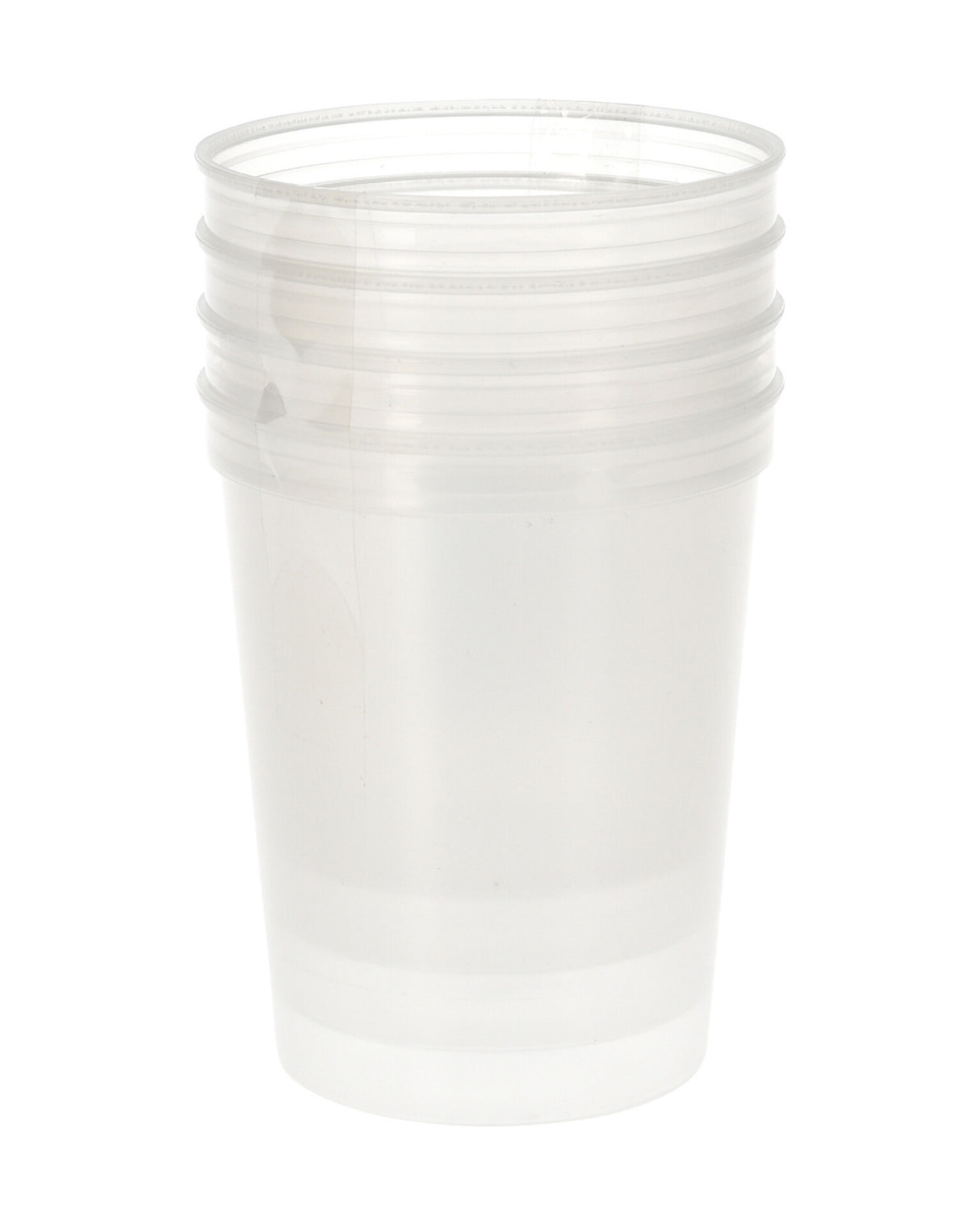 Glas 500ml i ekstra kraftigt plast 6 stk