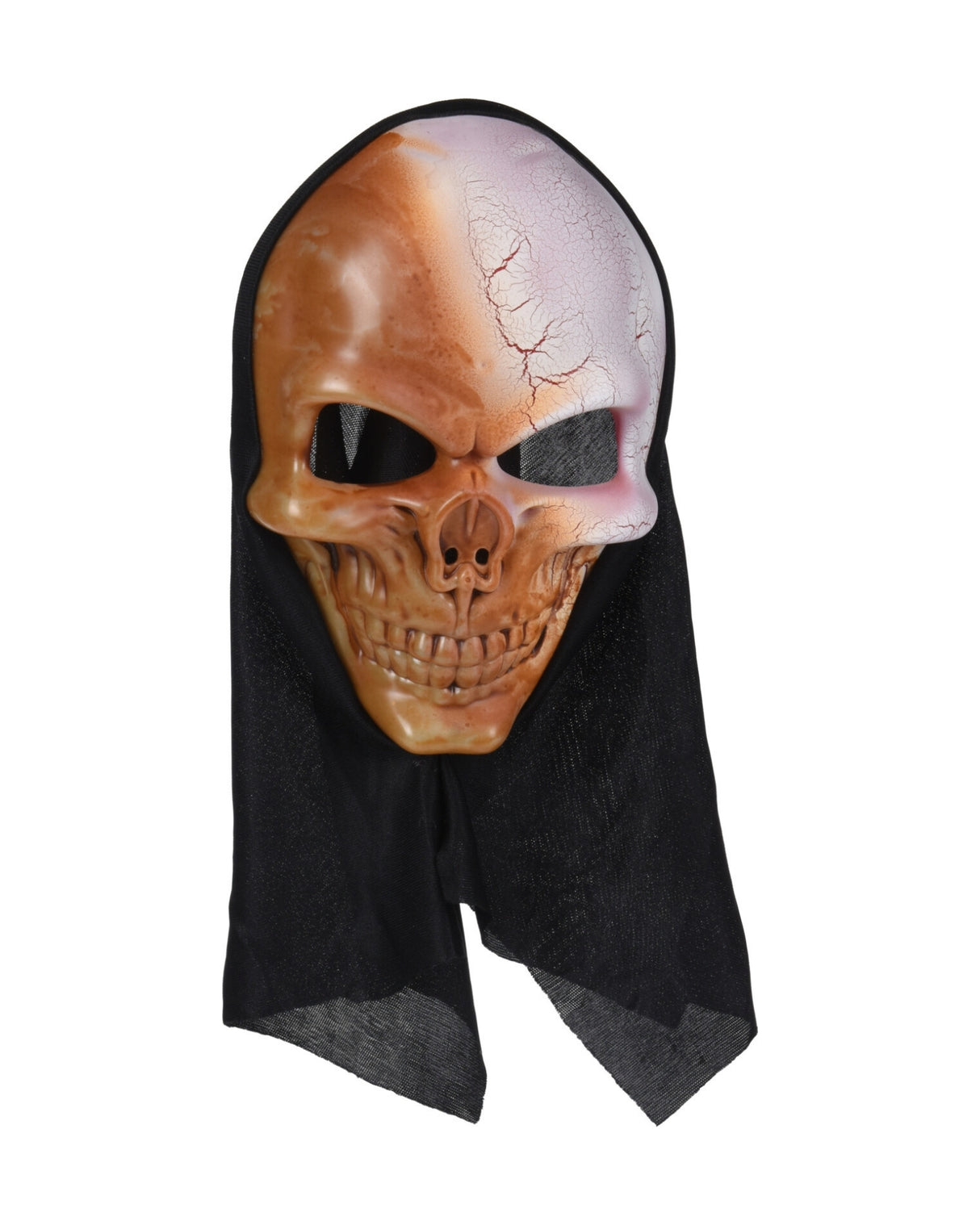 Maske kranie med stof