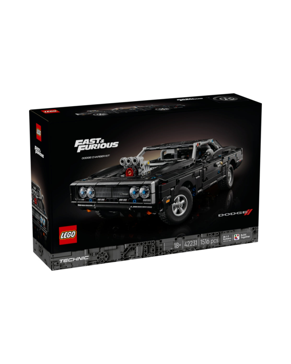 LEGO 42231 Fast and Furious Dodge Charger R/T-bil - LEGO Technic 42231