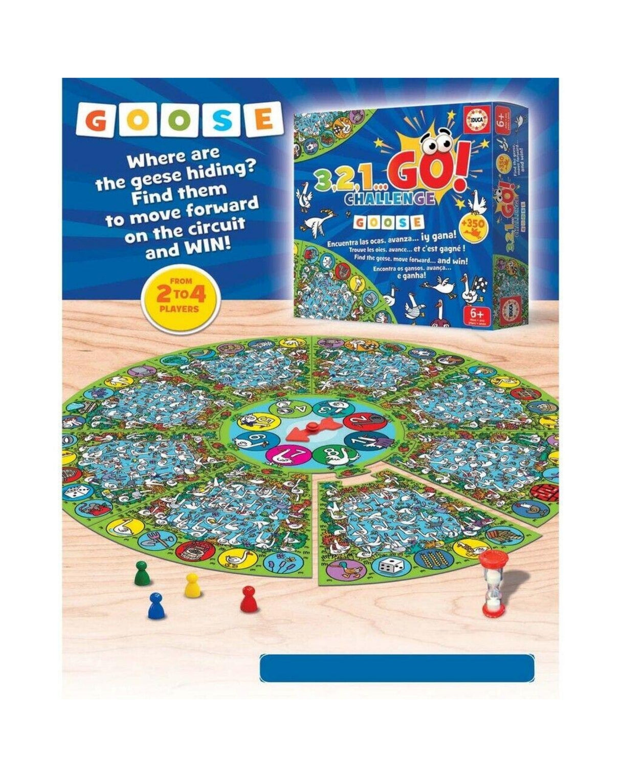 Educa, 3,2,1 Challenge - Go Goose