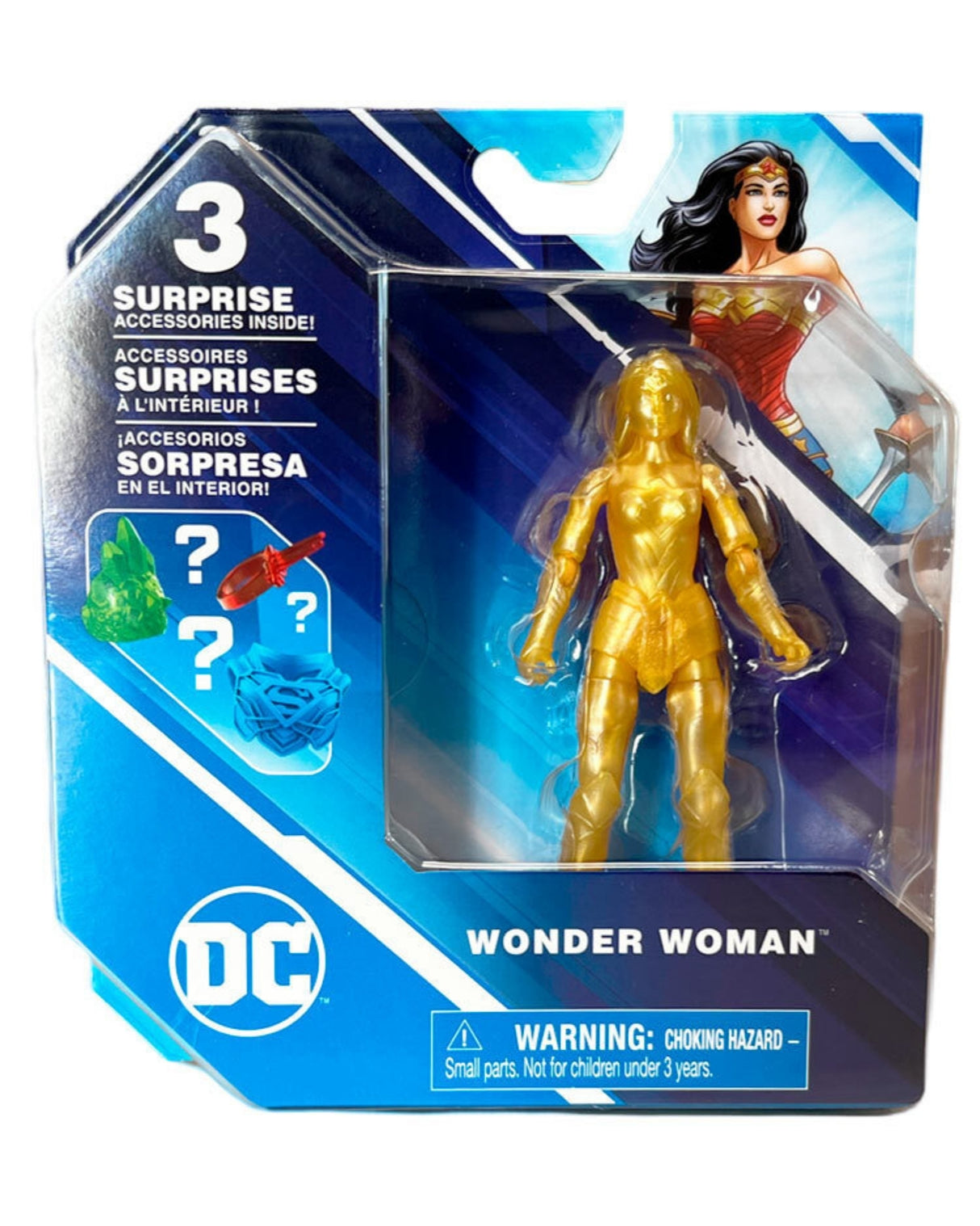 DC Basic 10 cm Figure - Wonder Woman